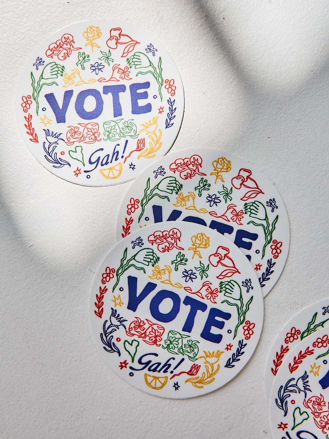 Vinyl Tote - Say Gah to Voting