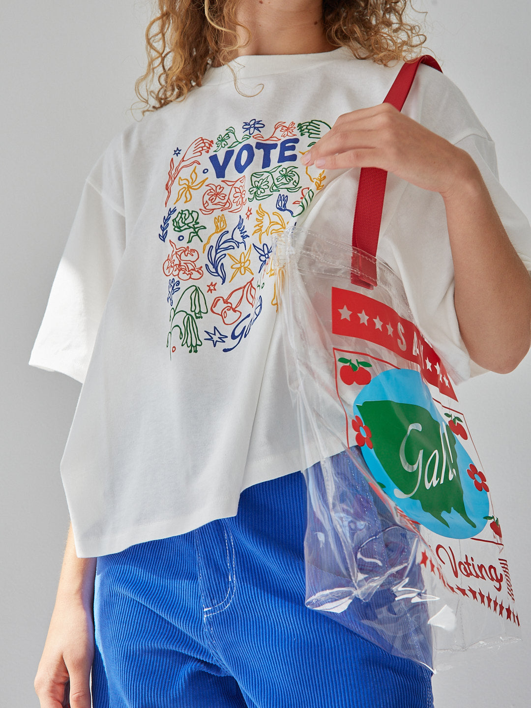Vinyl Tote - Say Gah to Voting