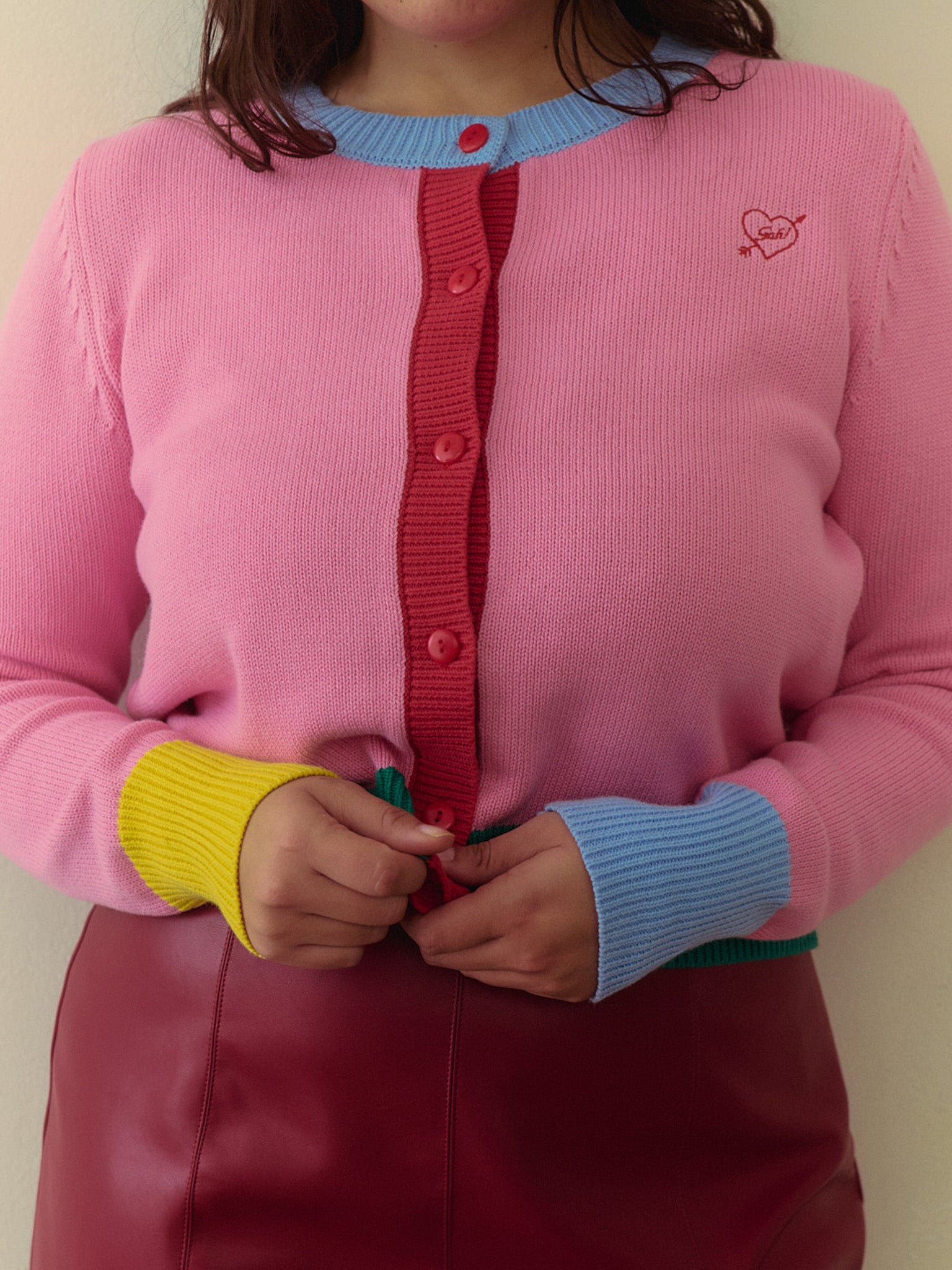 Willow Cardi - Colorblock – Lisa Says Gah