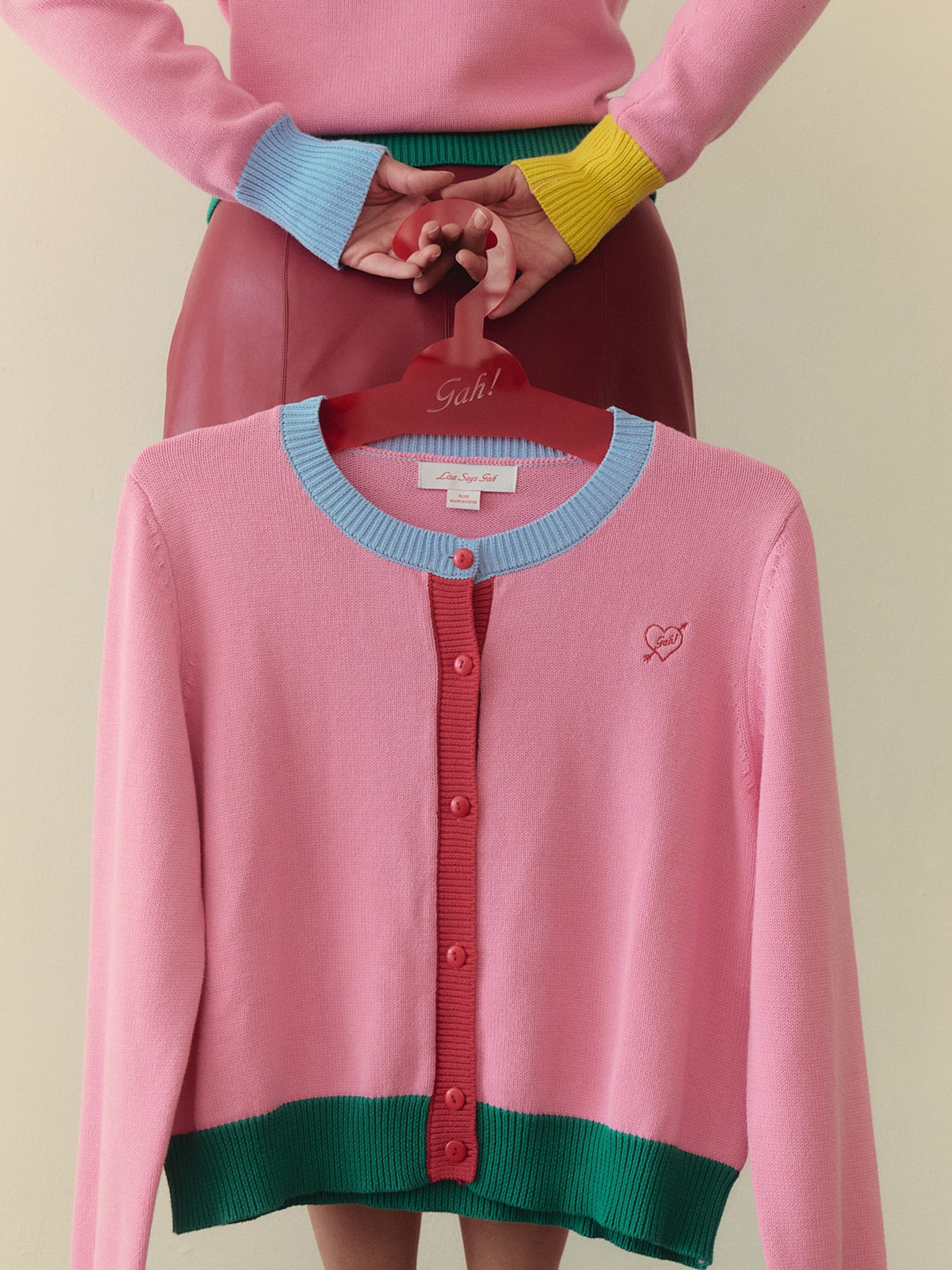 カーディガン LGB - LGB CARDI/STD Willow Cardi - Colorblock – Lisa Says Gah
