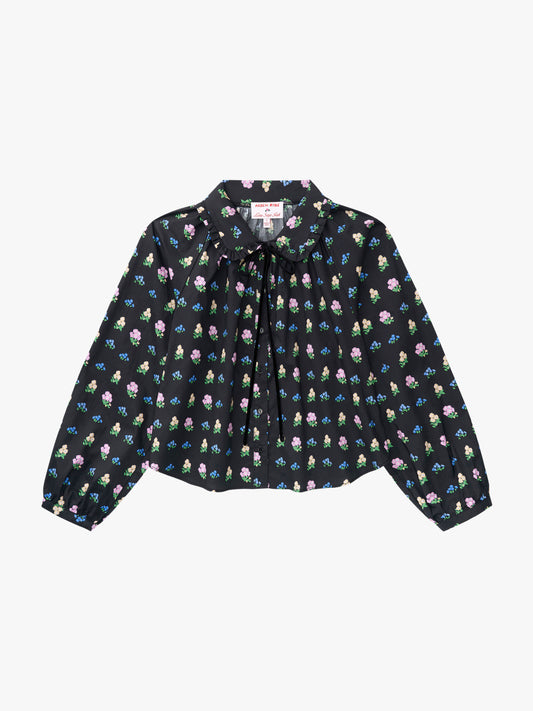 Wimbledon Top - Noir Garden