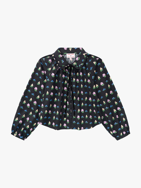 Wimbledon Top - Noir Garden – Lisa Says Gah