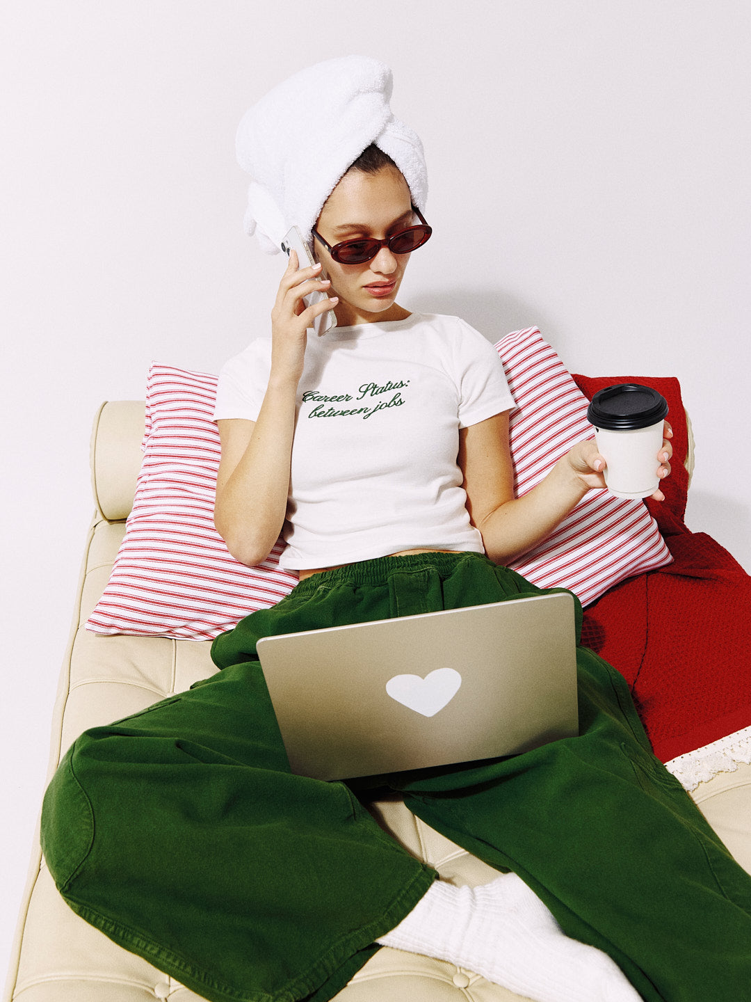 Cotton Tee - Career Status: between jobs