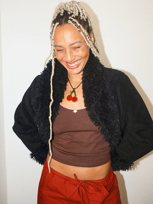 Sherpa Jacket - Black