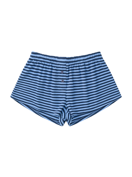 Mona Short - Blue Stripe