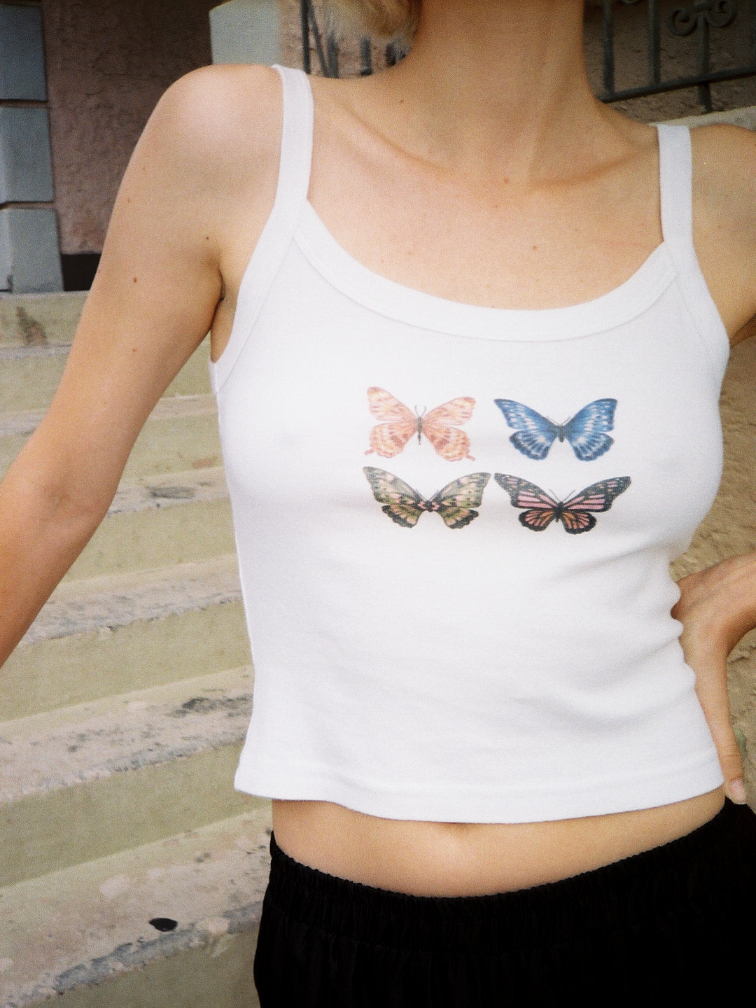 Harley Tank - Butterflies