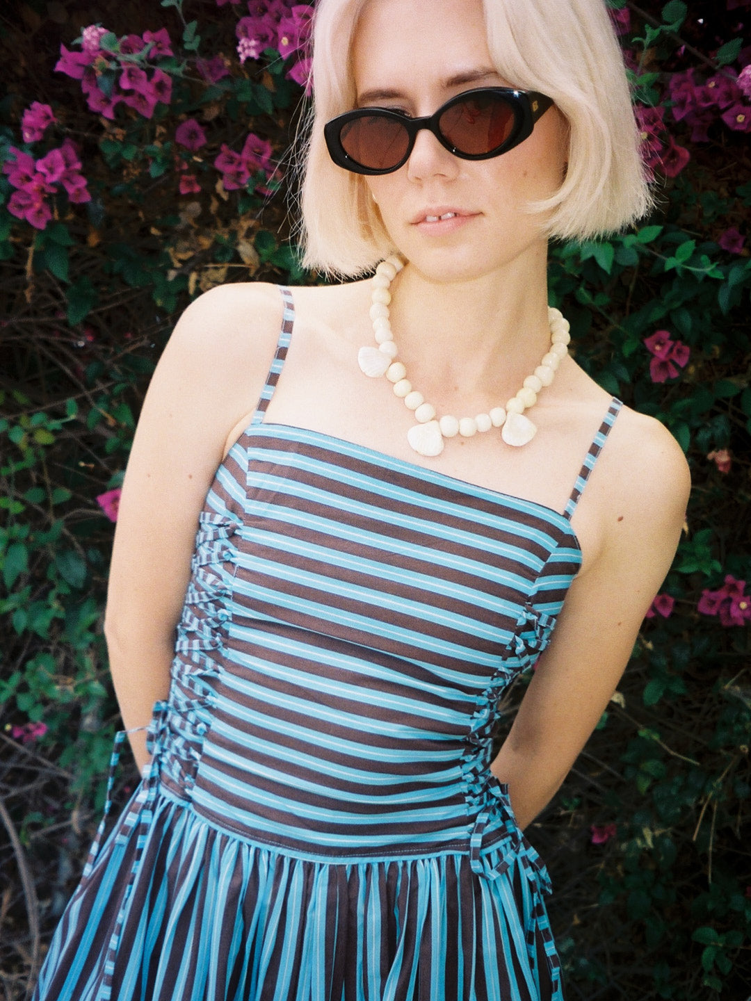 Seashell White Necklace - White