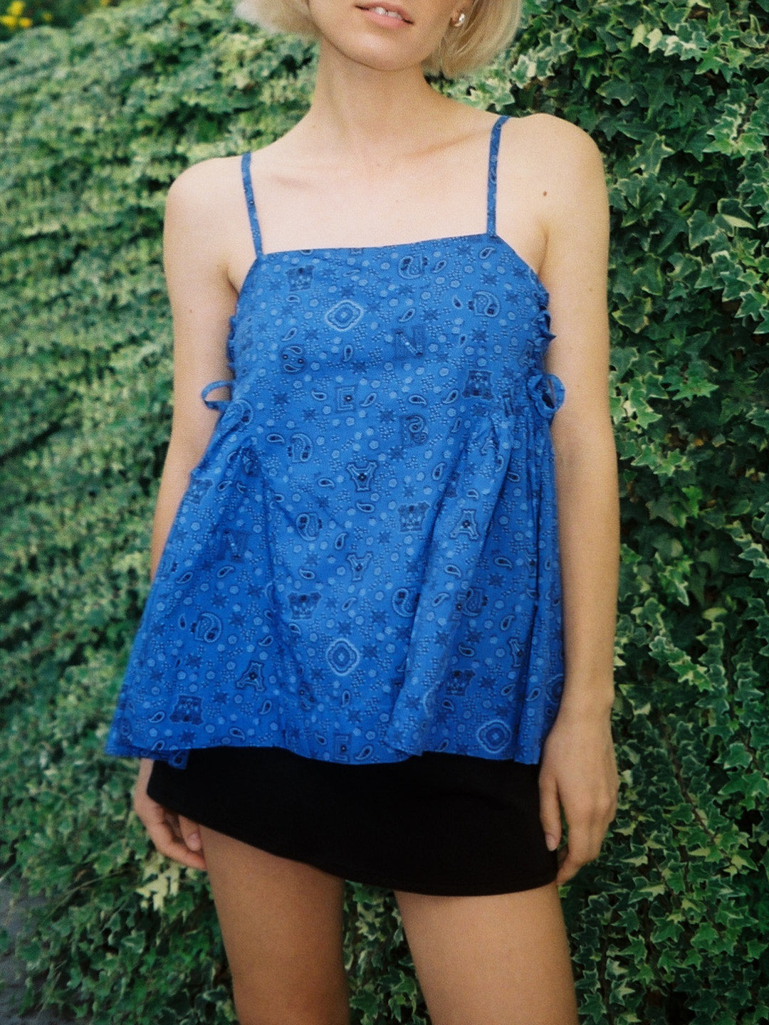 Cressida Cami - Blue Paisley