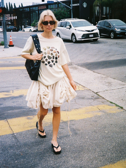 Butterfly Skirt - Coffee