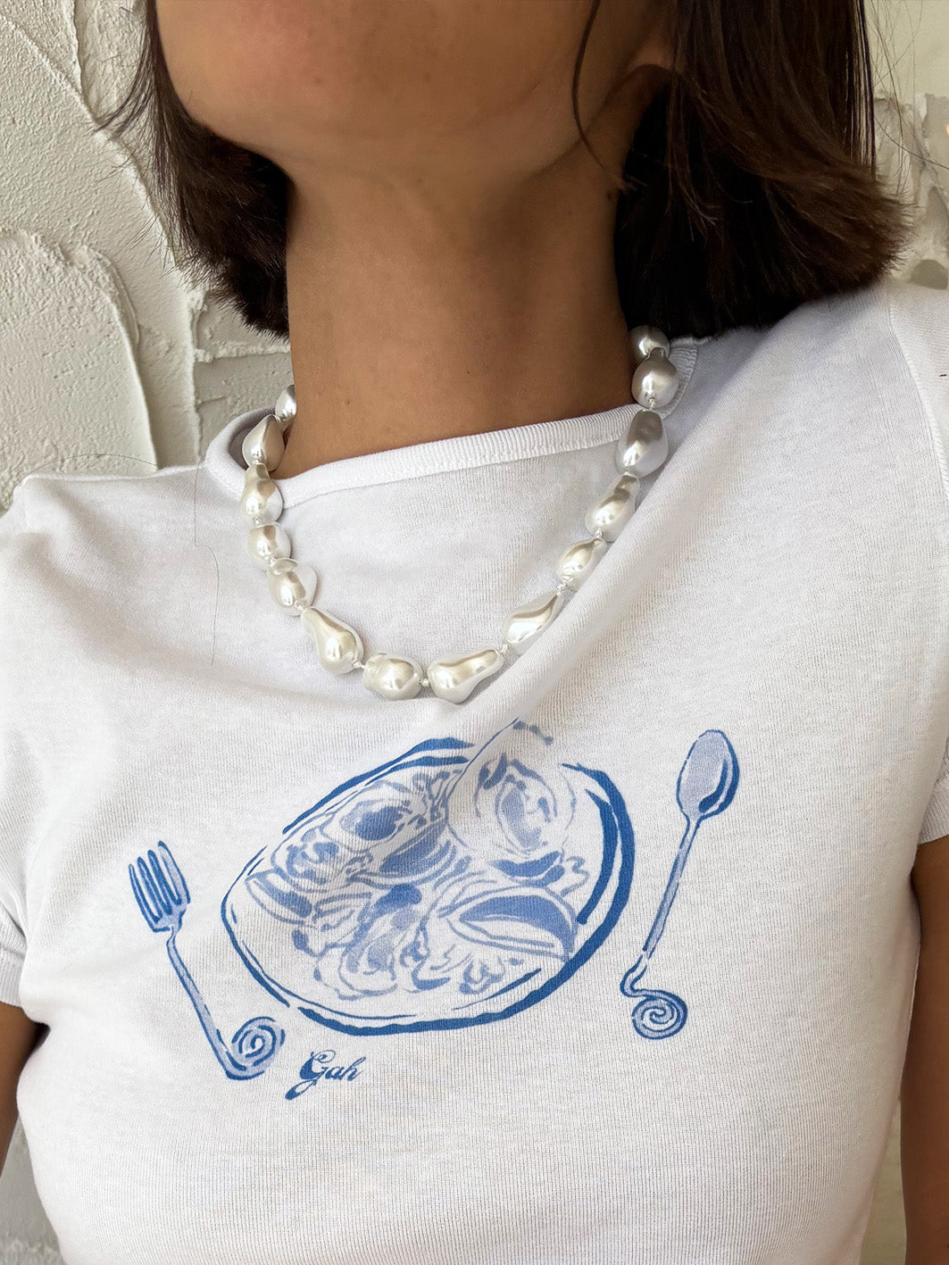 Mer Necklace - Pearl