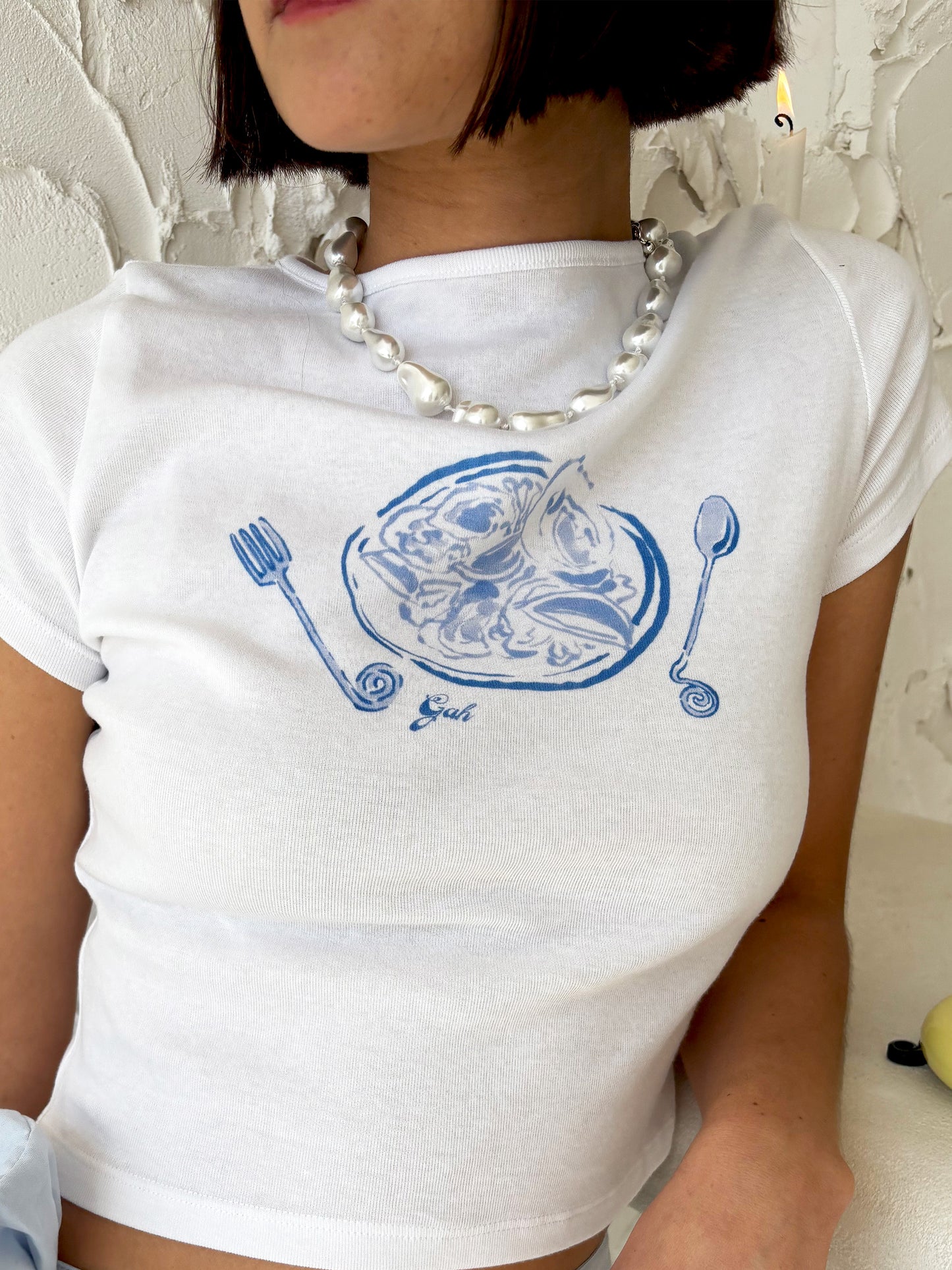 Mer Necklace - Pearl