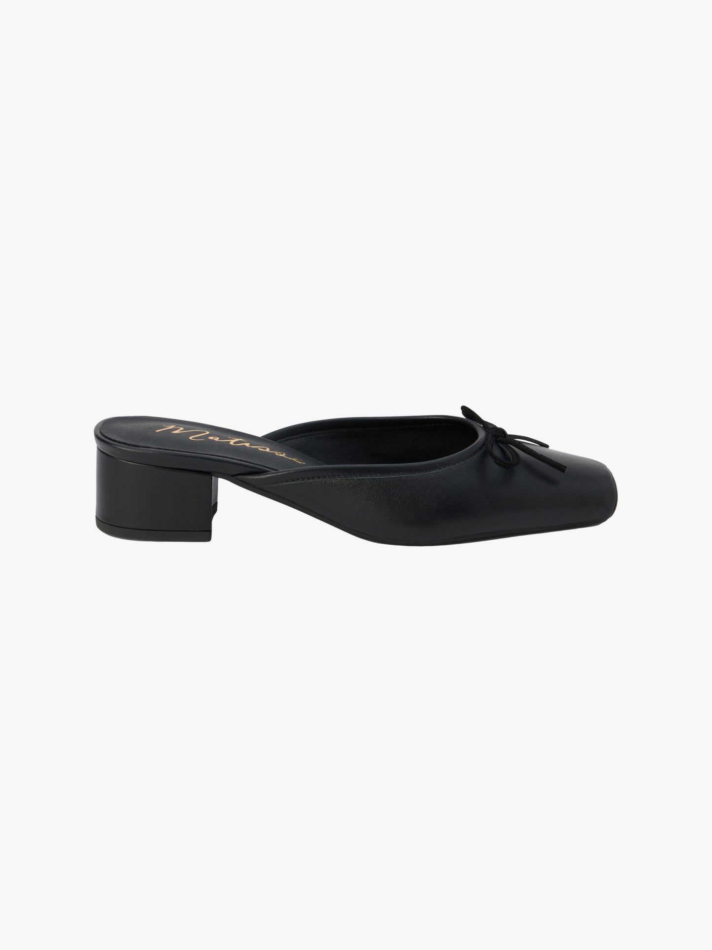Basilio Ballet Mule - Black