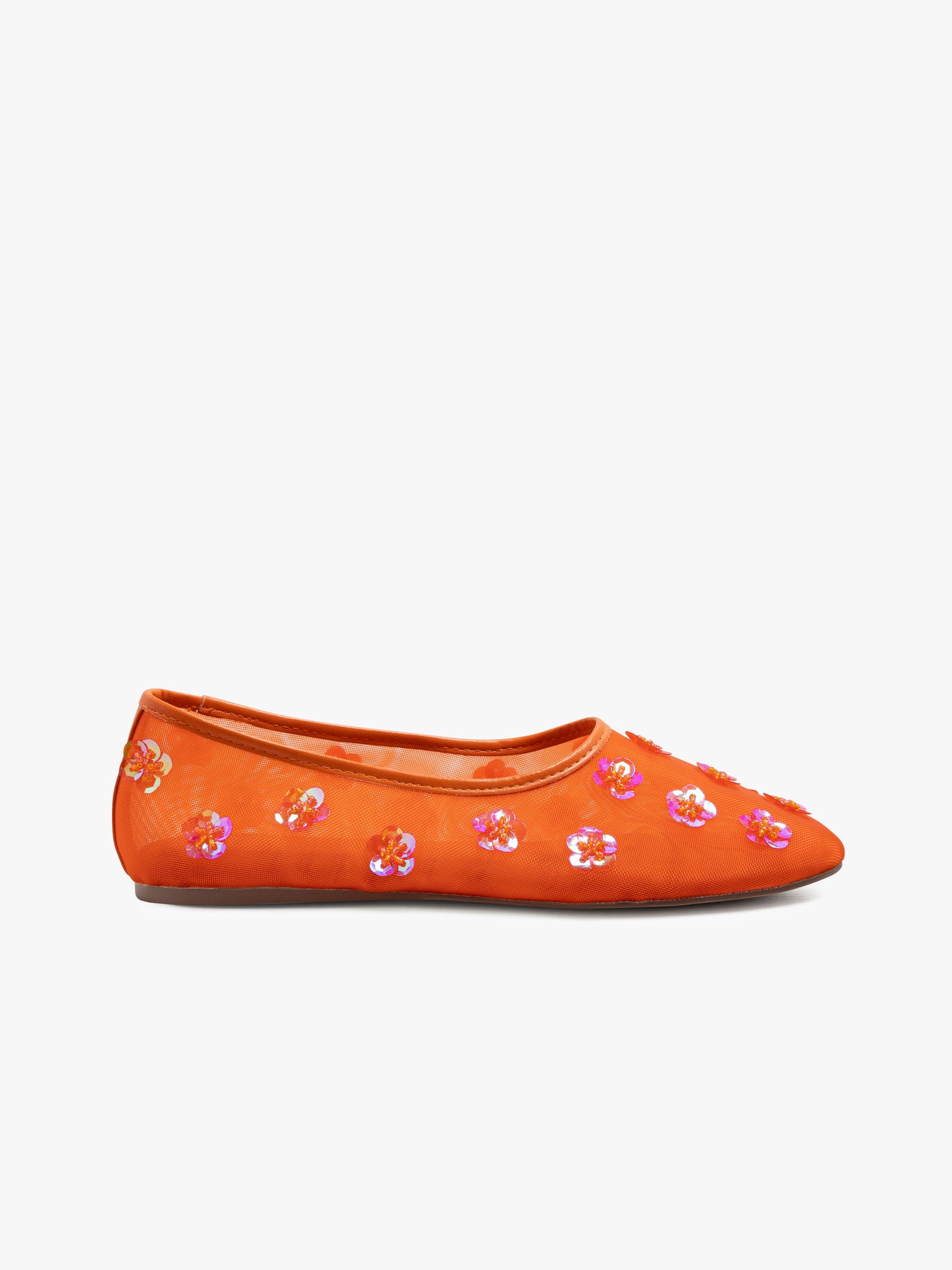 Eden Mesh Flat - Sunset Orange