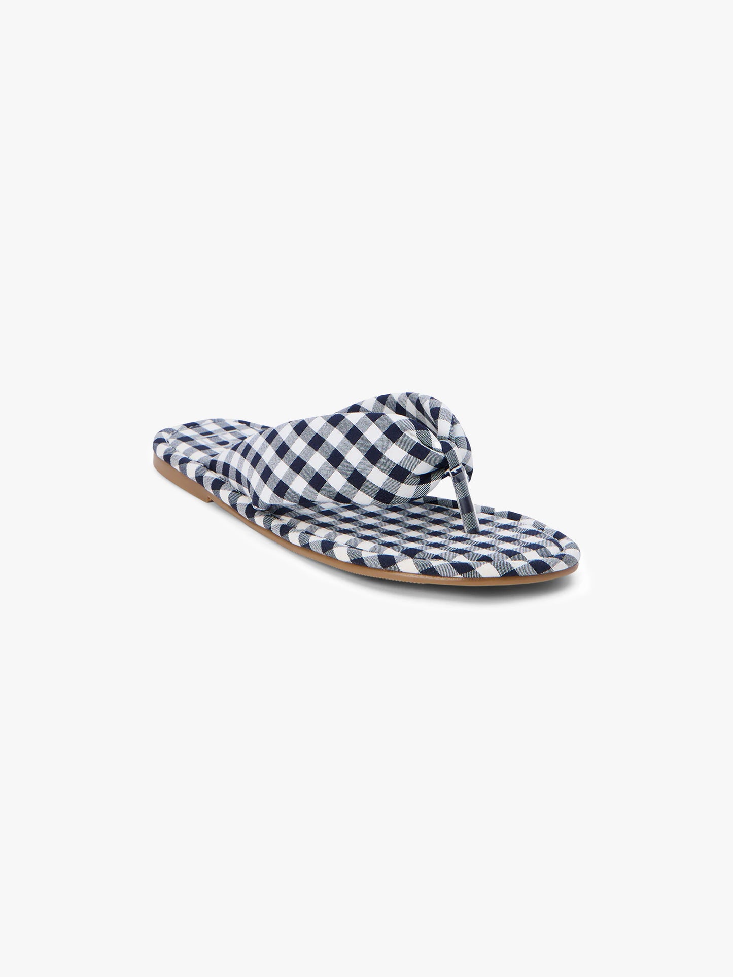 Gidget Gingham Sandal - Navy Gingham