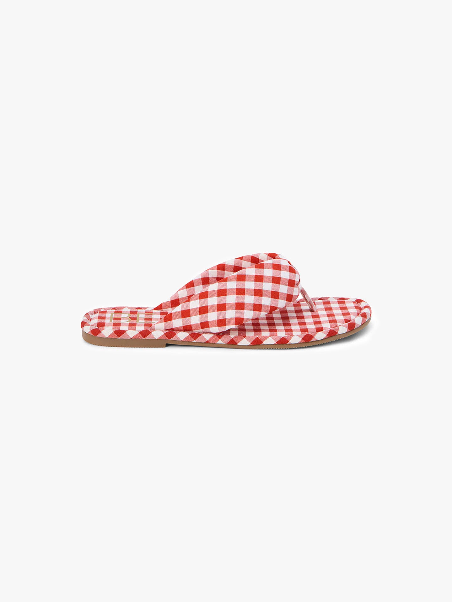 Gidget Gingham Sandal - Red Gingham