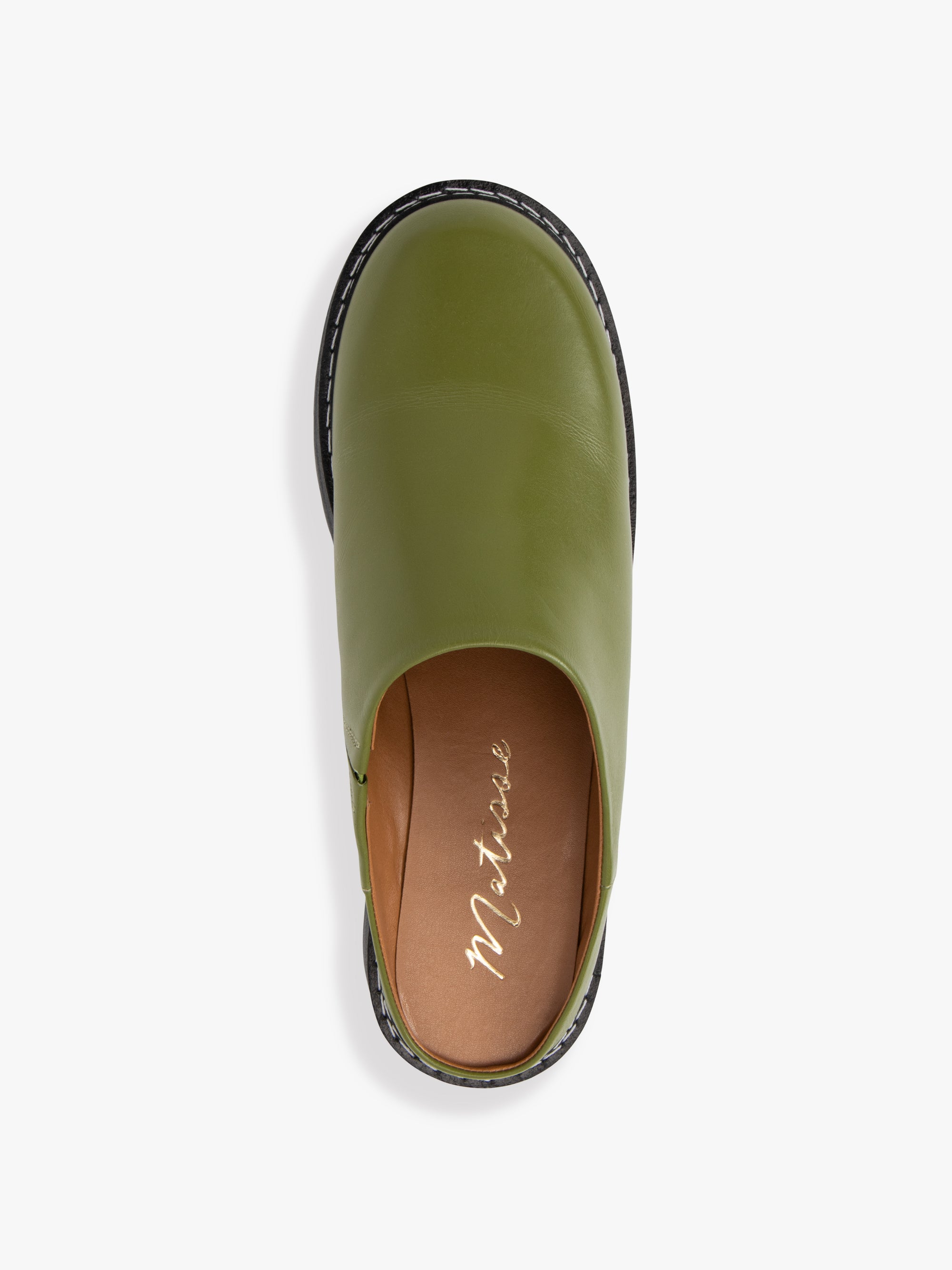 Lena Mule Pastel Pink Leather