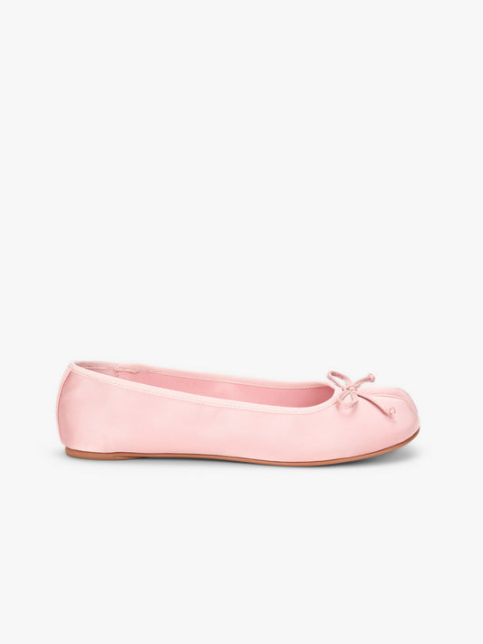 Mason Ballet Flat - Pink Satin