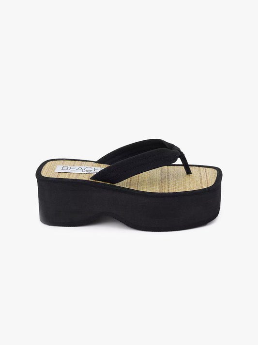 Vero Platform Sandal - Black