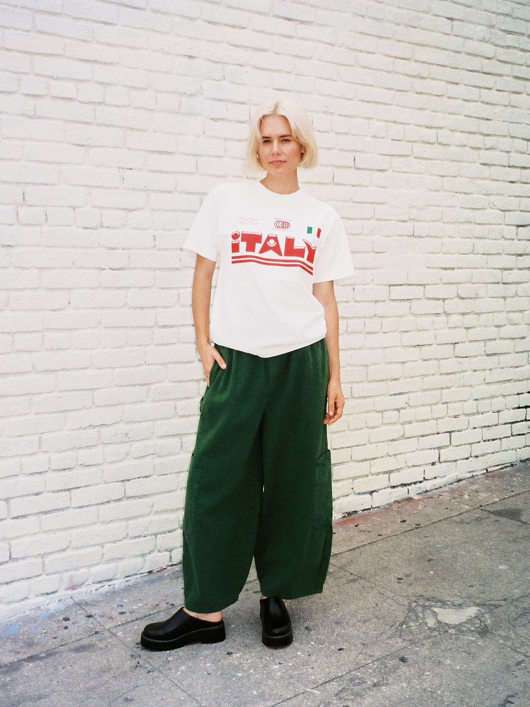 Chef Pant - Kale Green