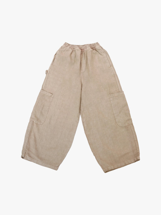 Linen Chef Pant - Flour