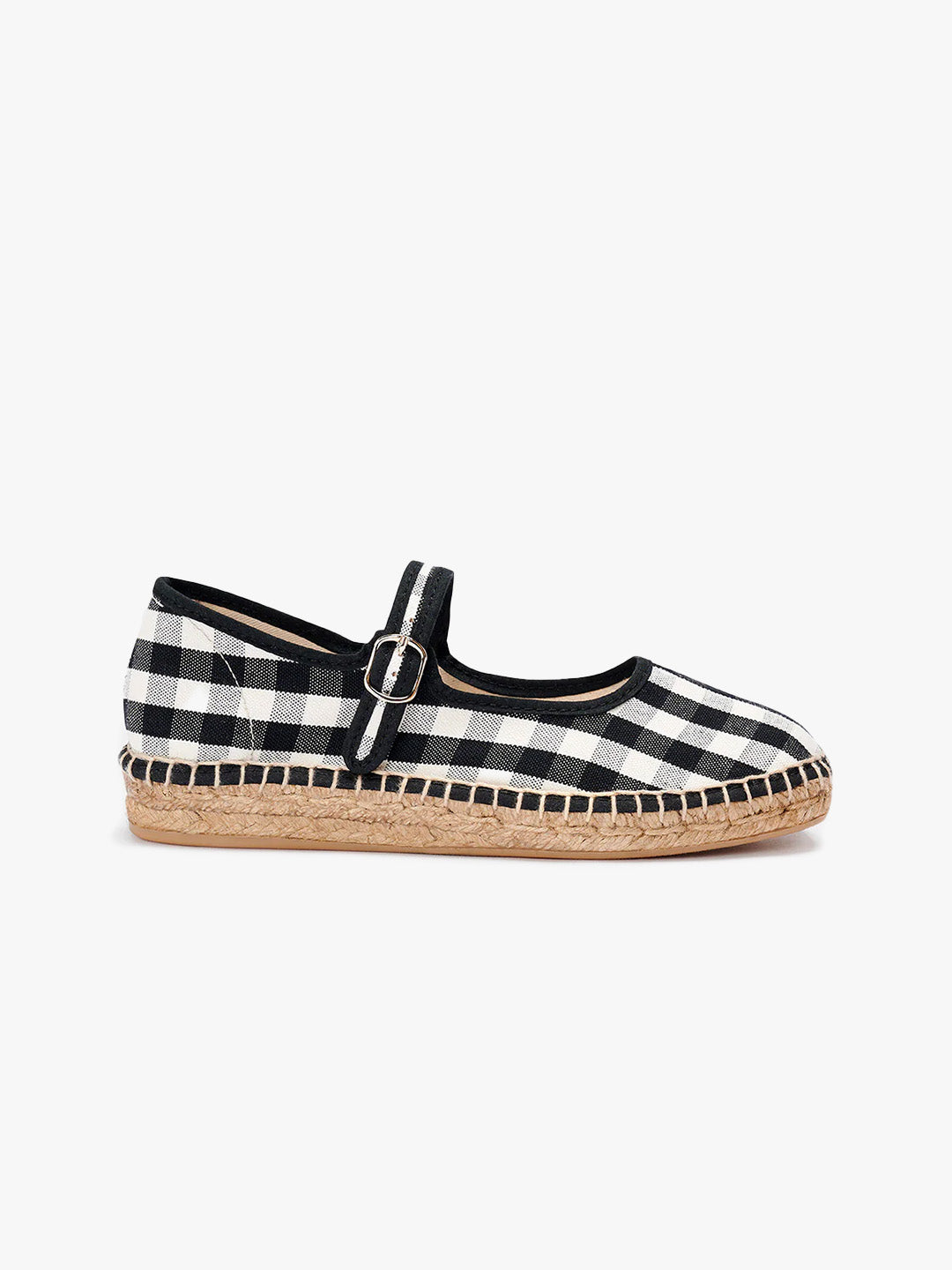Peonia Shoe - Black Check