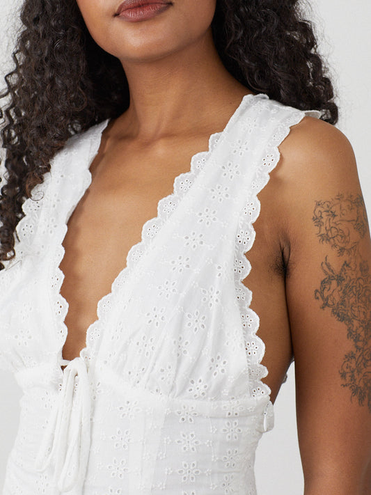 Cannes Dress - White