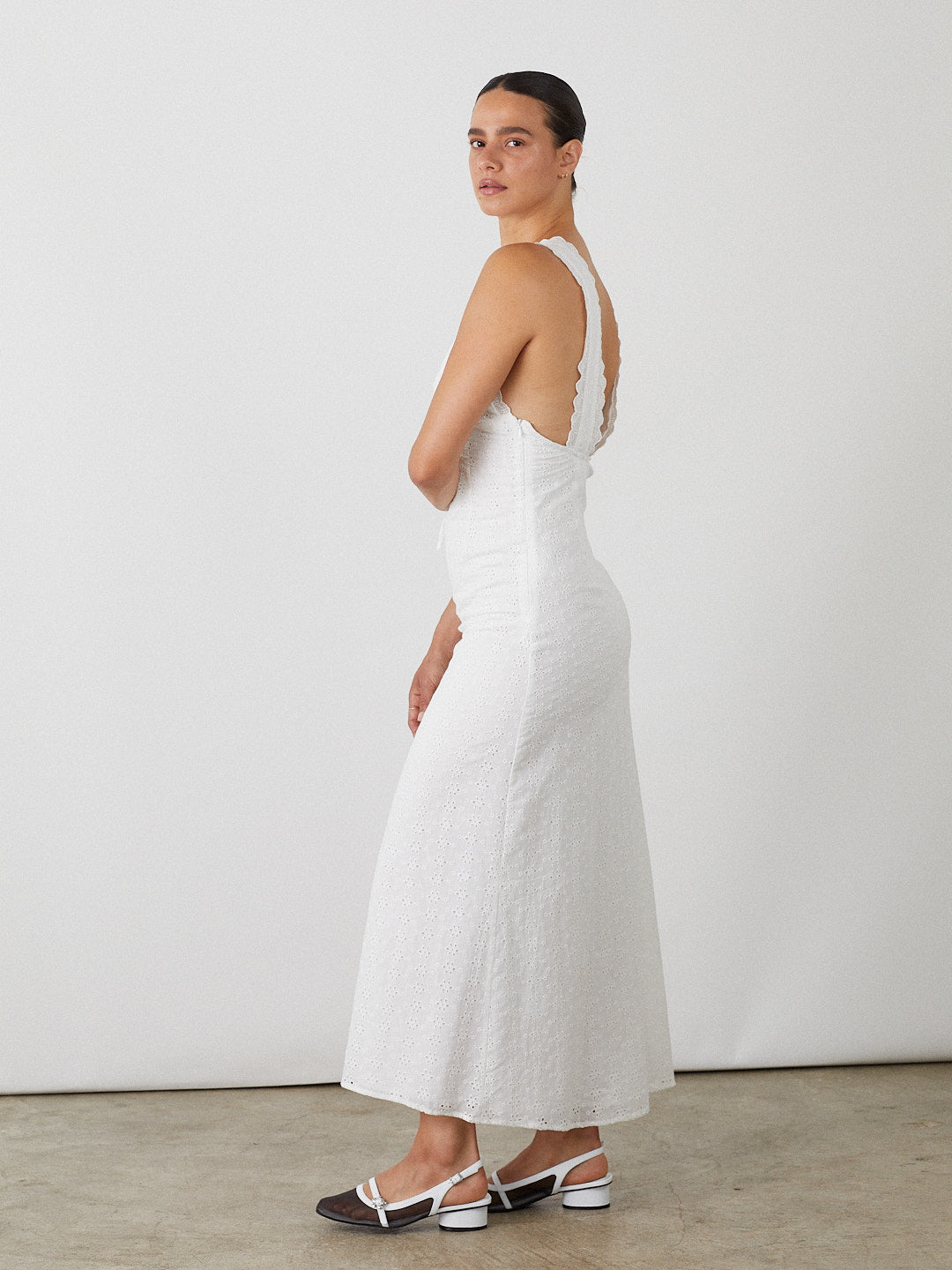 Cannes Dress - White