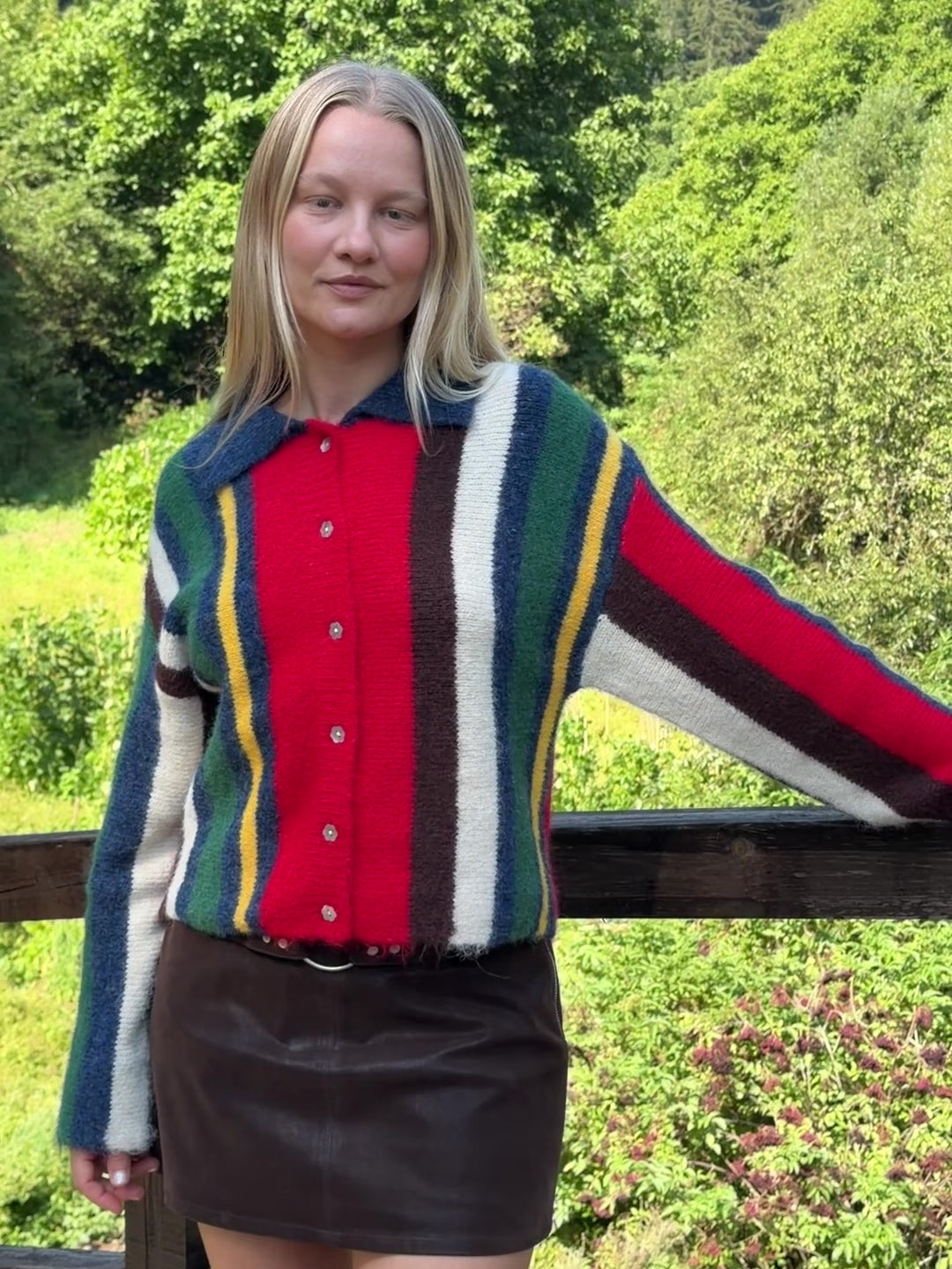 June Sweater - Heritage Stripe