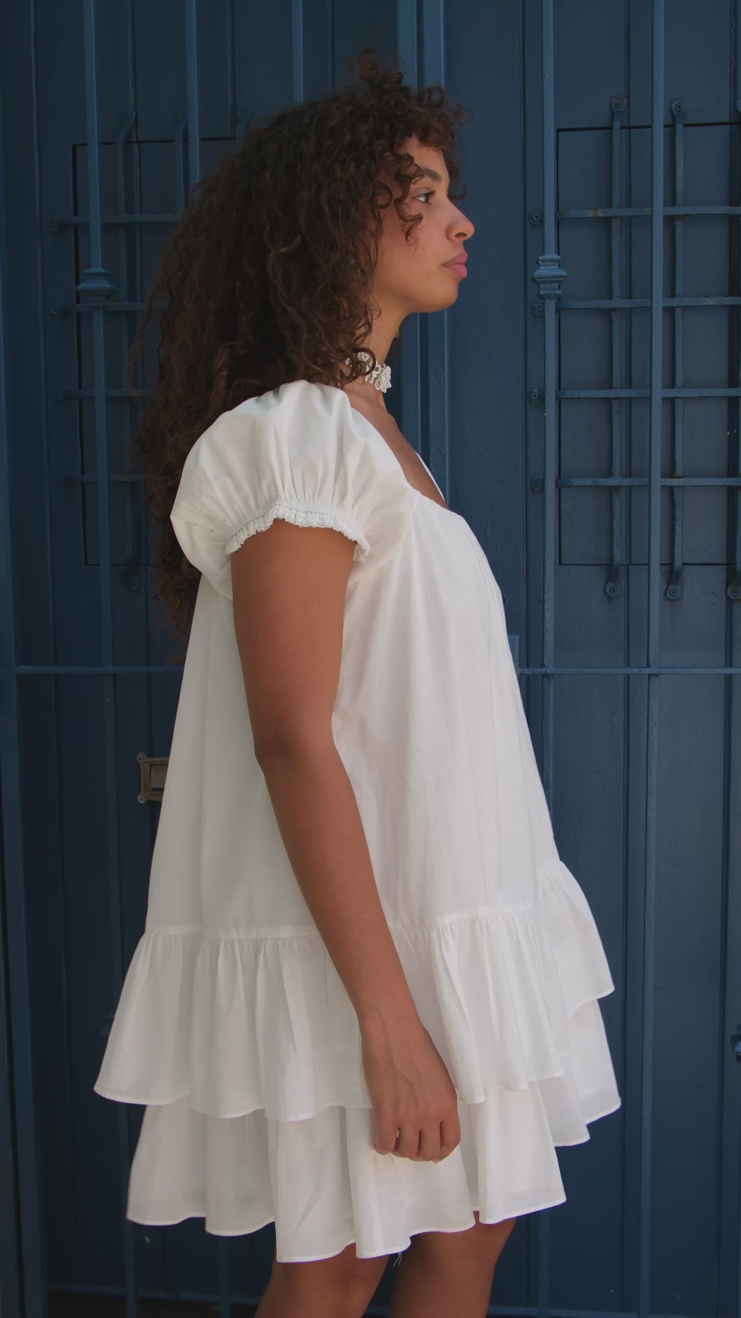 Sabrina Dress - White