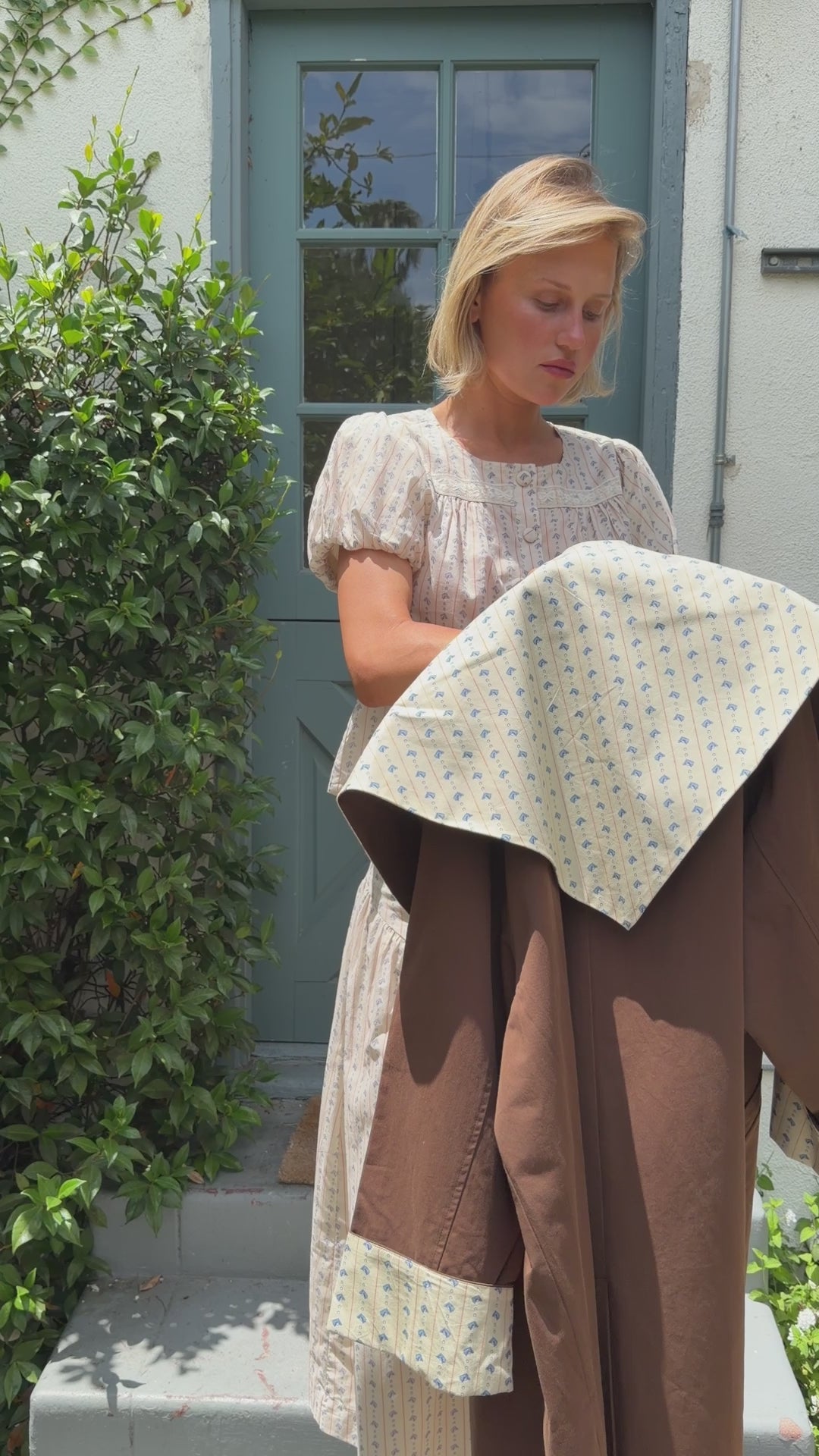 Olson Trench - Saddle/Stable Toile