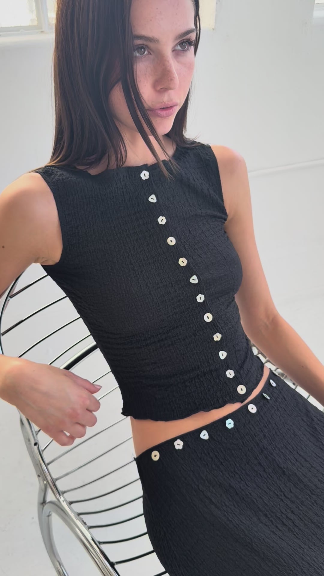 Summer Top - Caviar – Lisa Says Gah