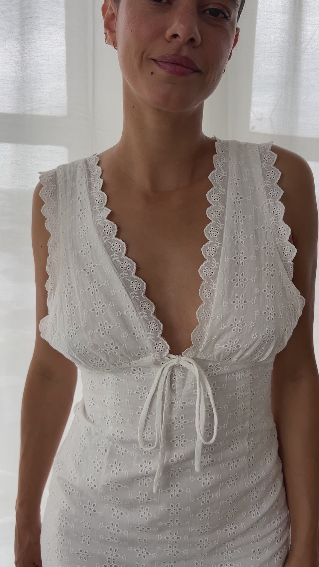 Cannes Dress - White