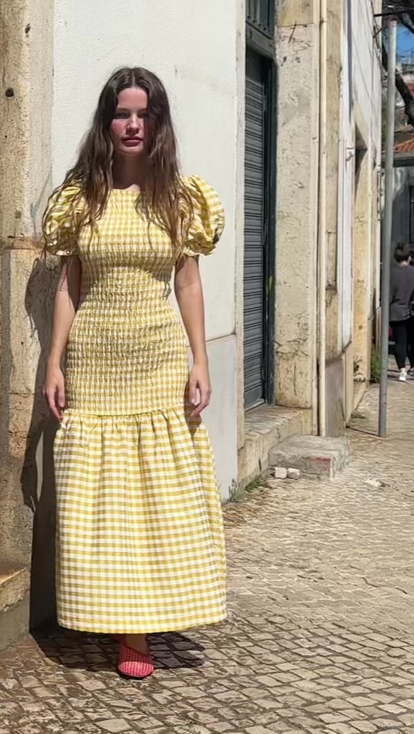 Fiona Dress - Sunshine