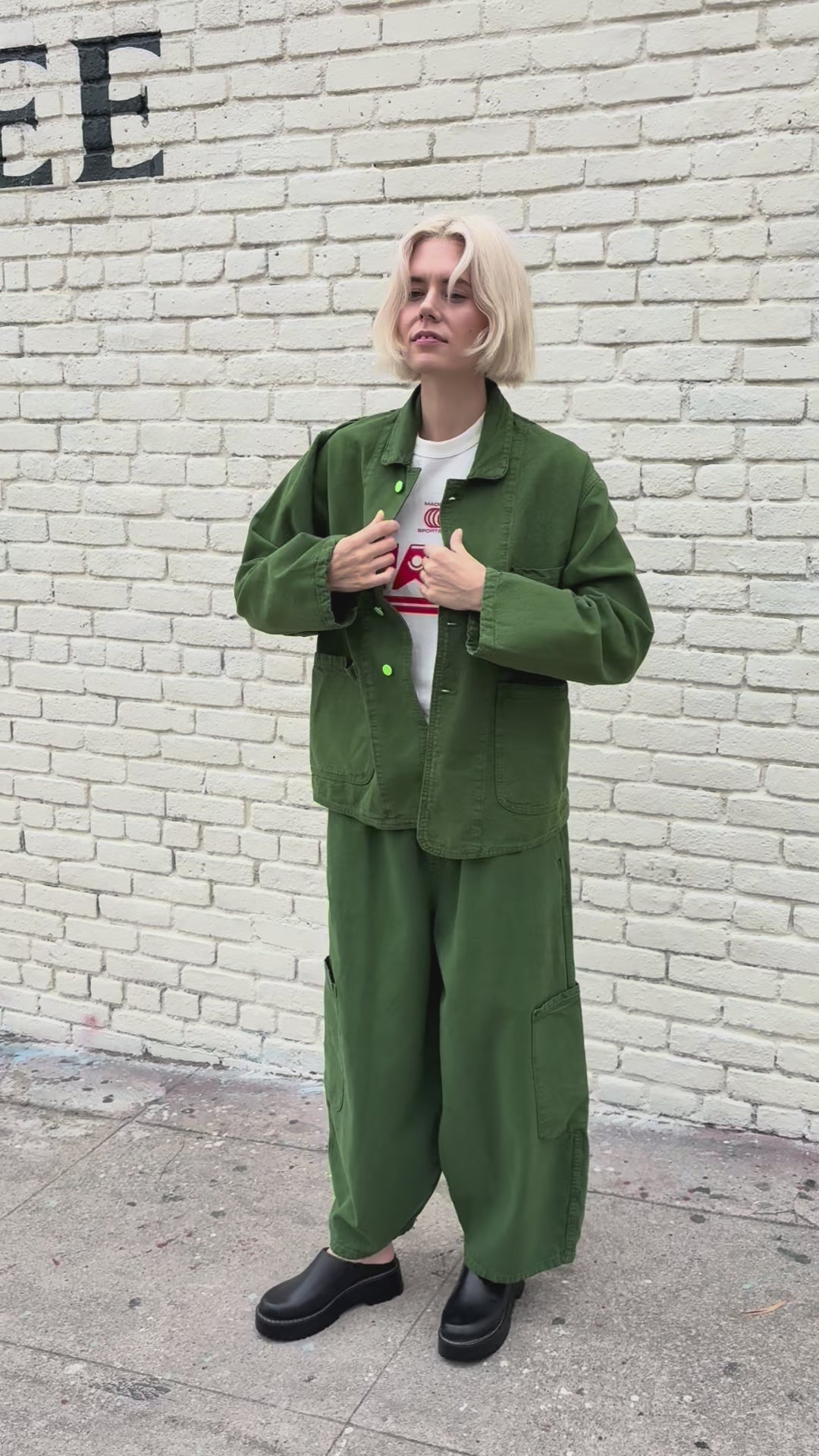Forager Jacket - Kale Green – Lisa Says Gah