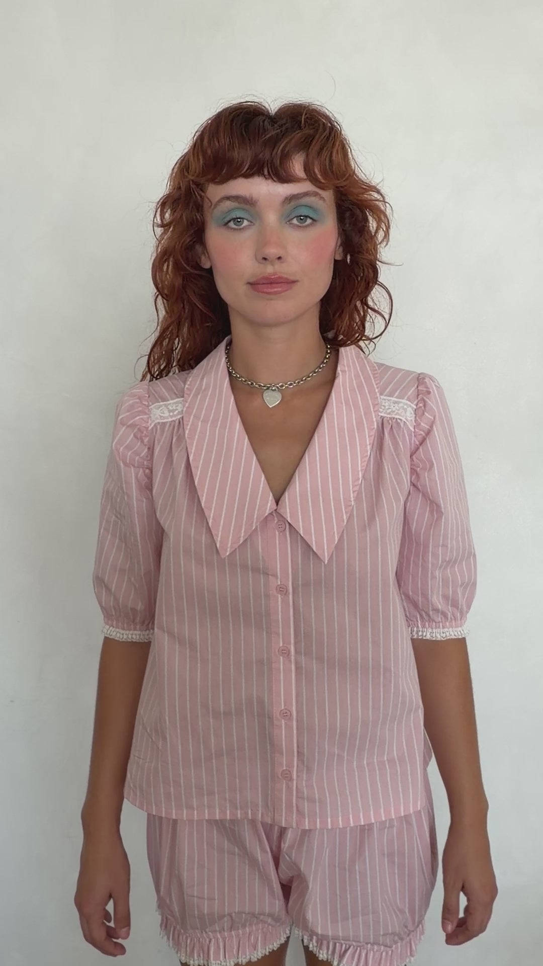 Sam Top - Petal Stripe