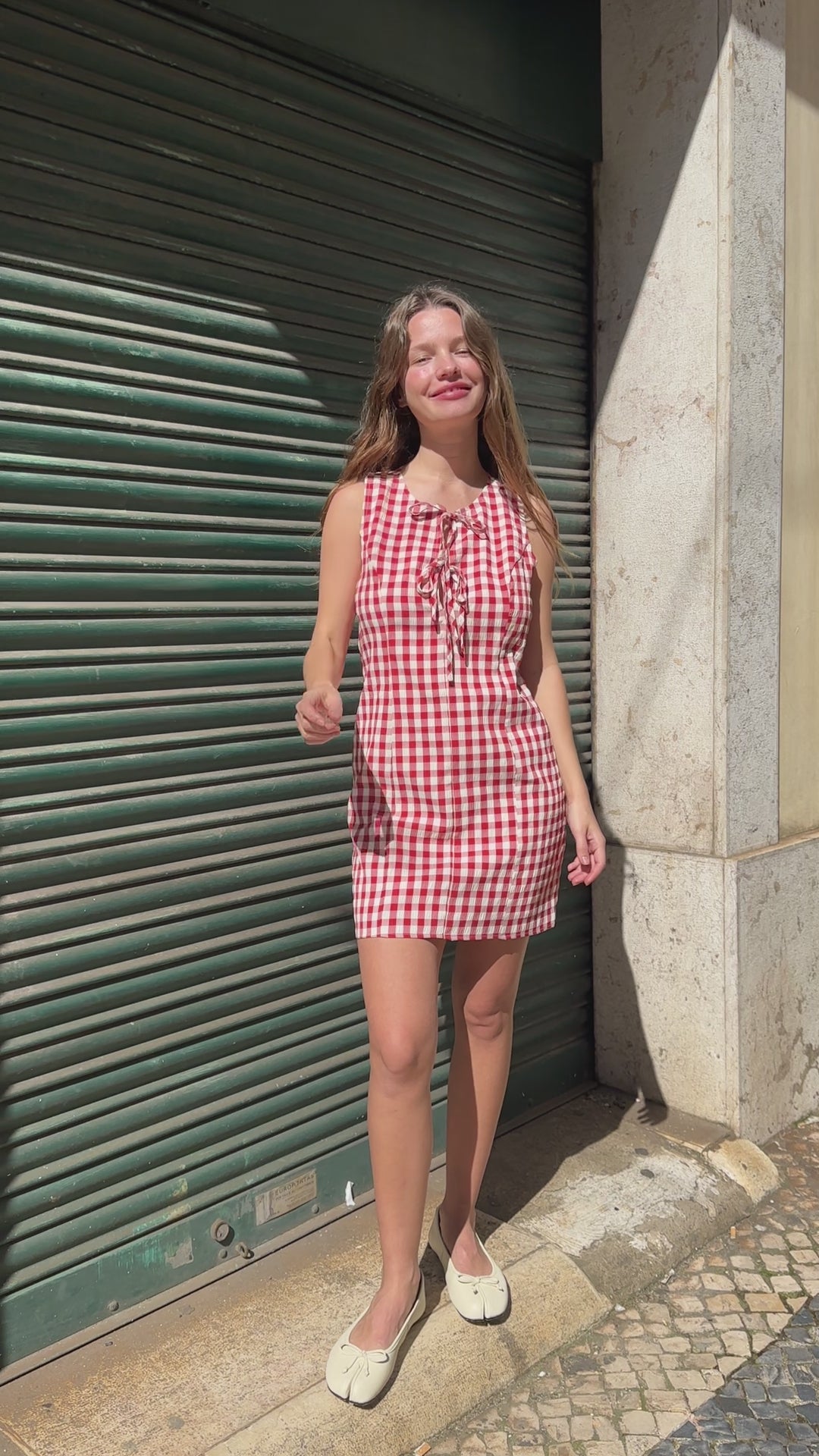 Helen Dress - Cherry