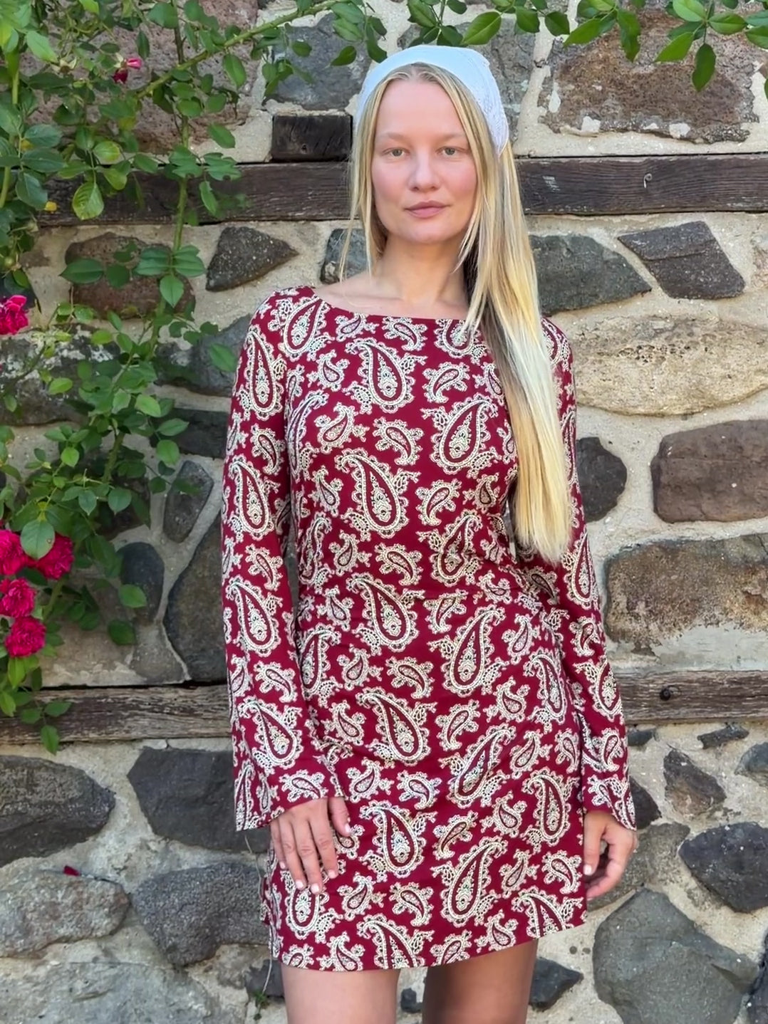 Paz Dress - Prairie Paisley