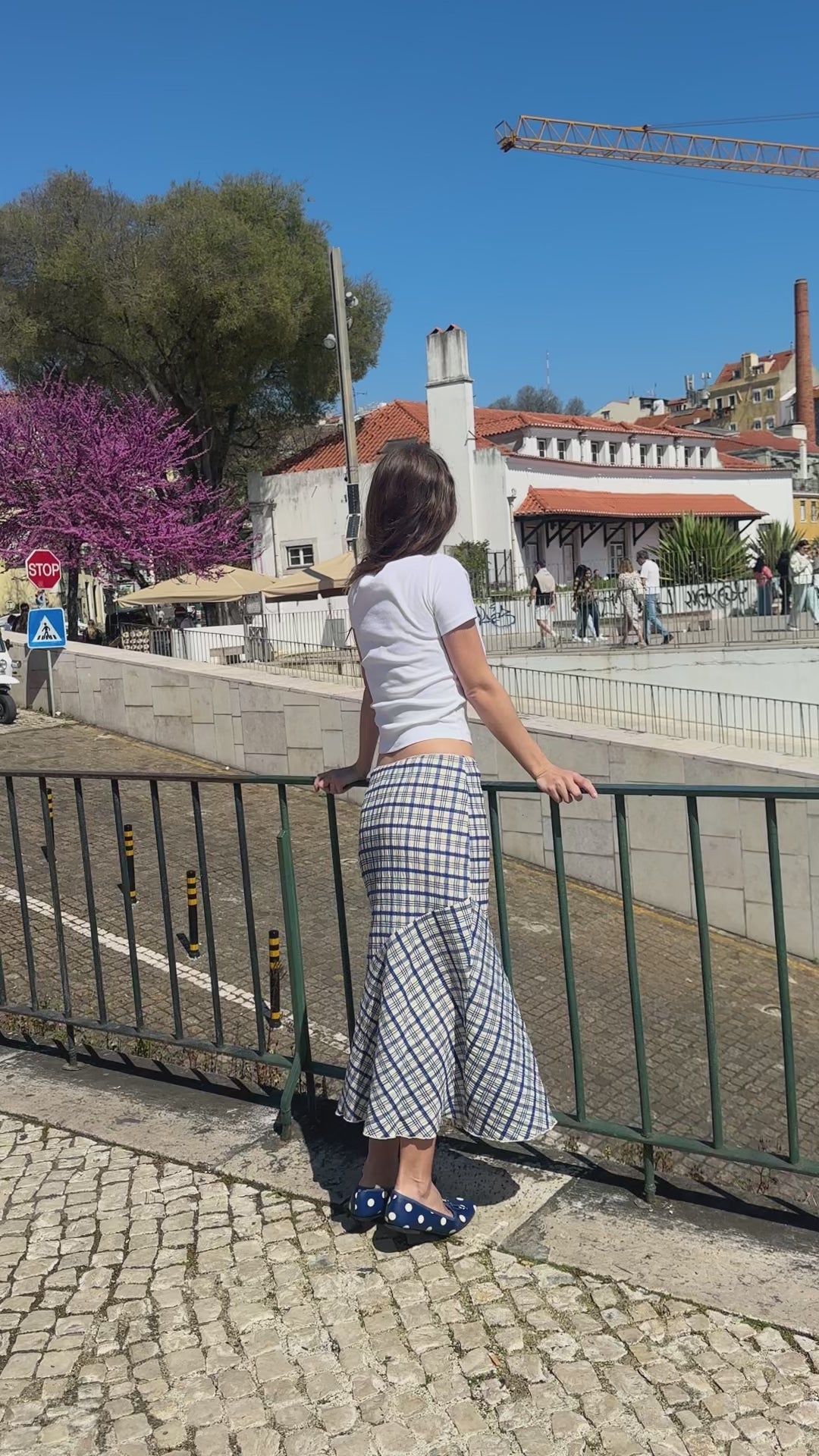 Molly Skirt - Cornflower