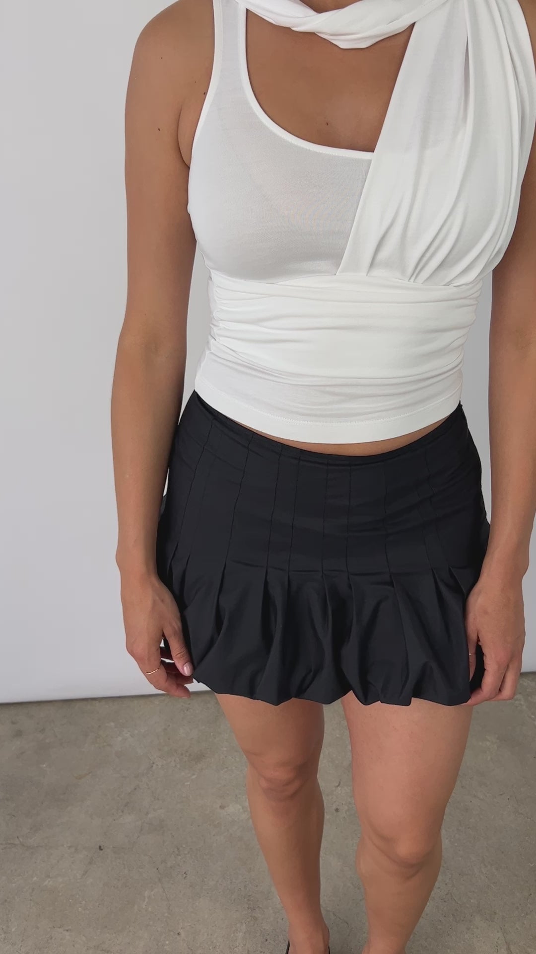 sayuha★ Cloud Mini Skirt - Black – Lisa Says Gah