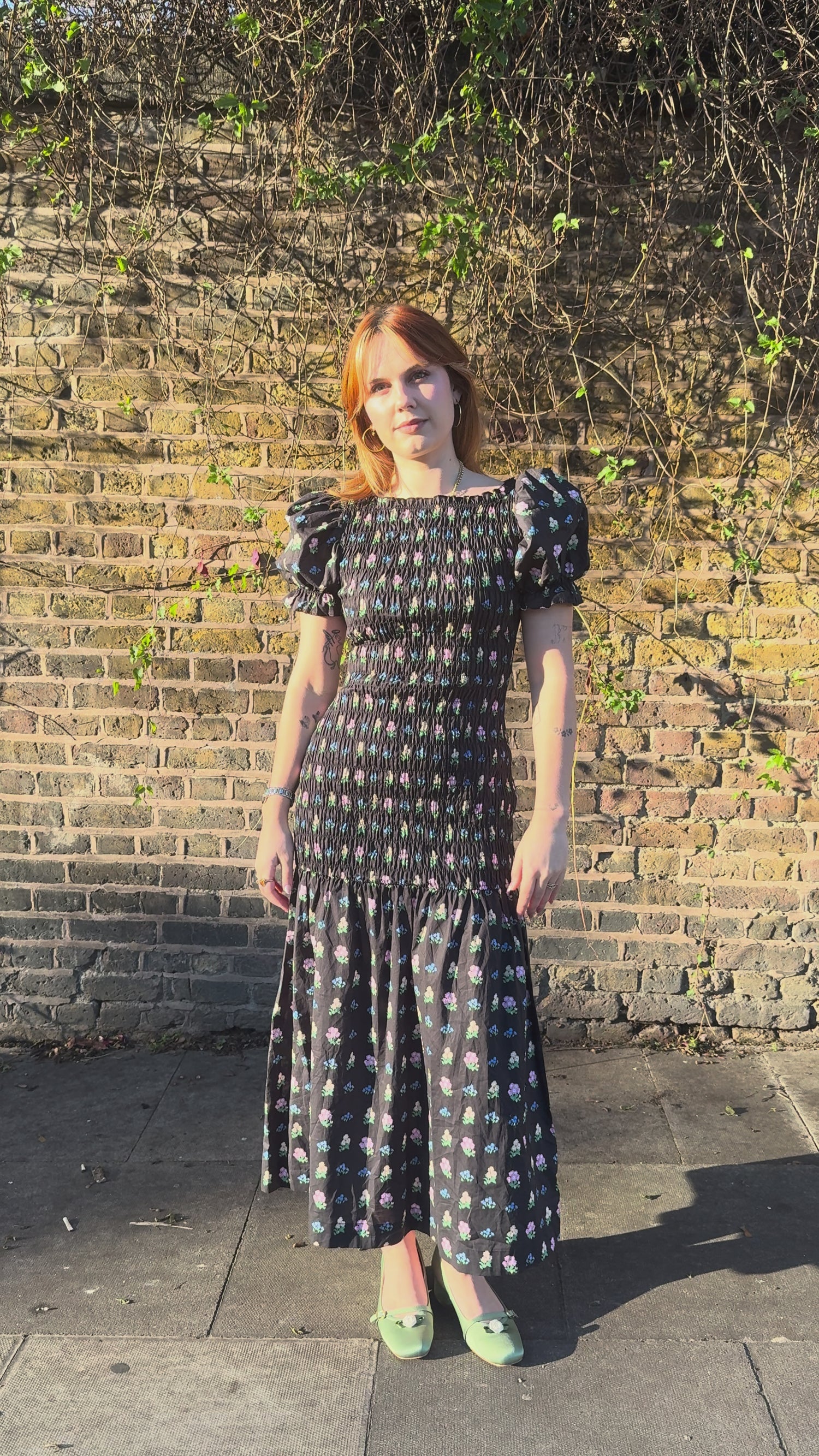 Soho Dress - Noir Garden