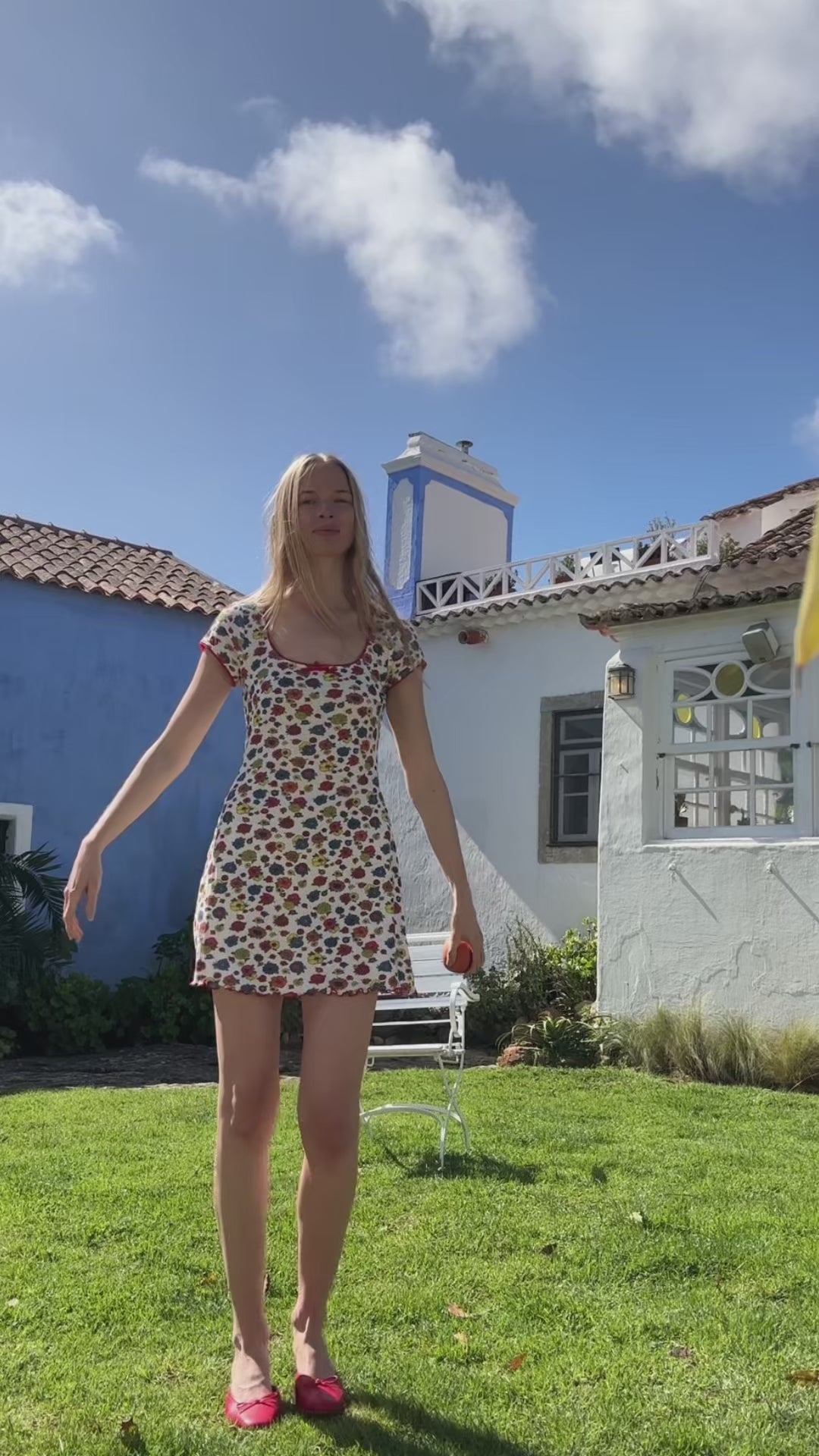 Della Dress - Primary Floral – Lisa Says Gah
