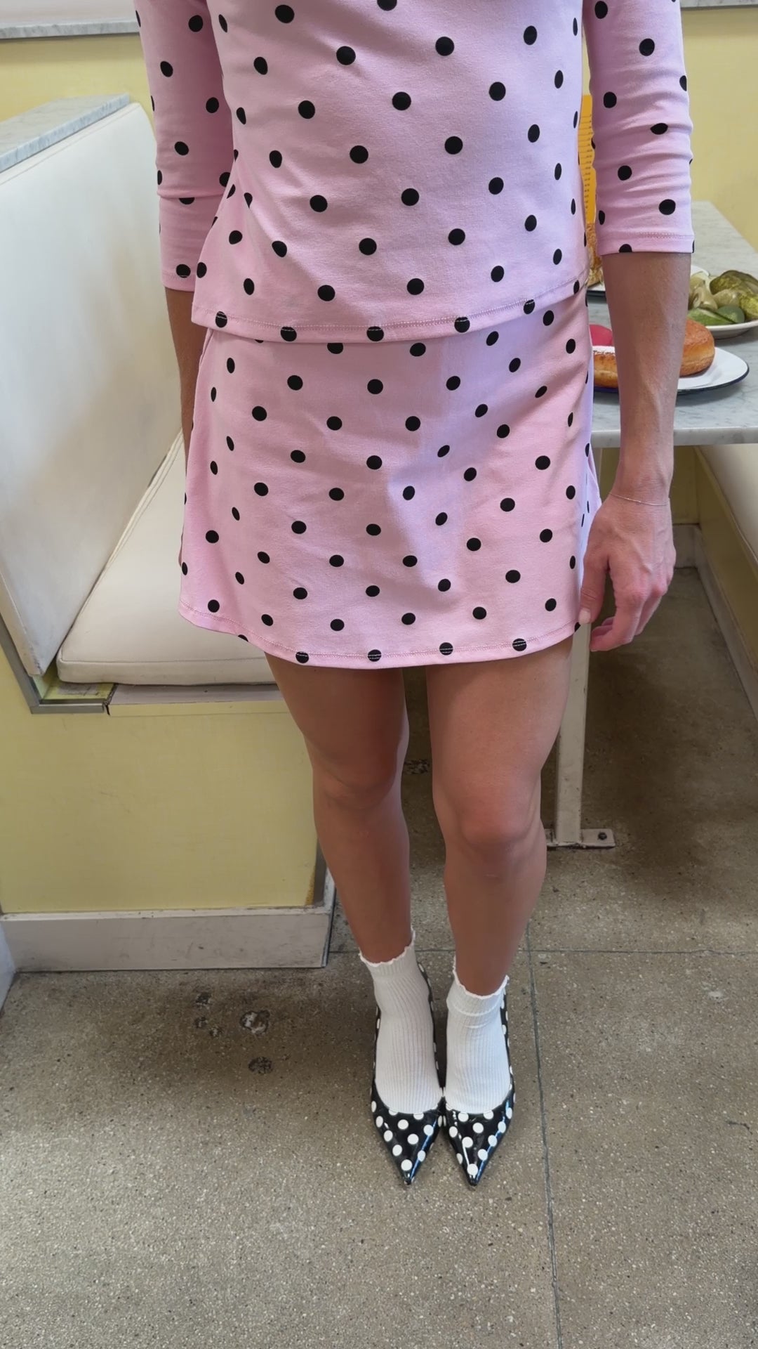 Darcy Skort - Pink Dot