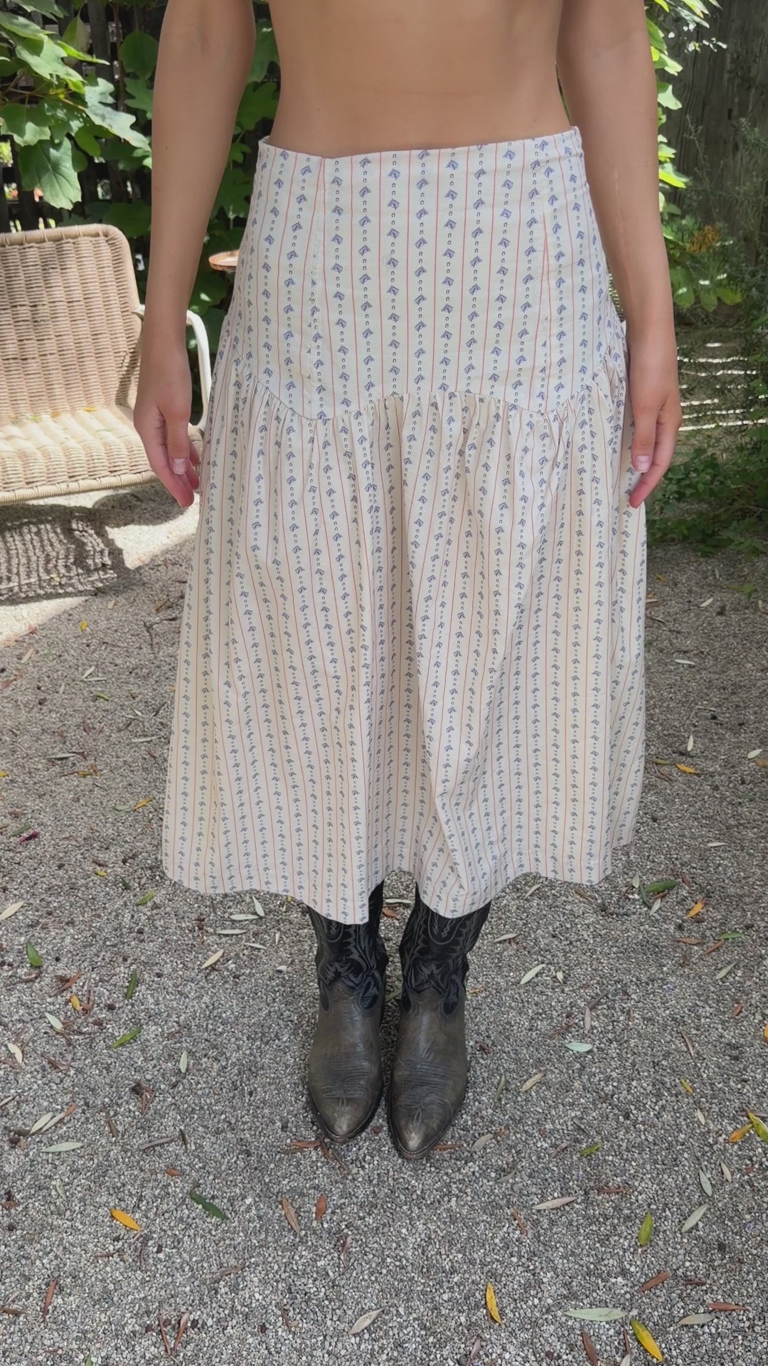 Penny Midi Skirt - Stable Toile