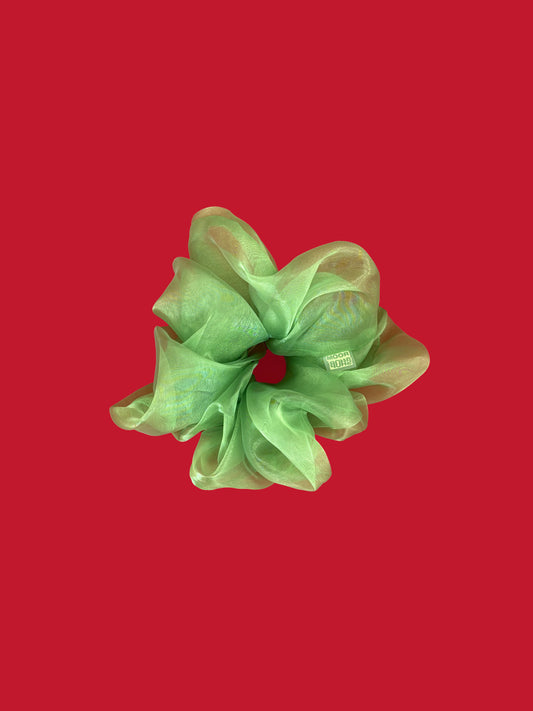 Giant Cloud Scrunchie - Green Apple