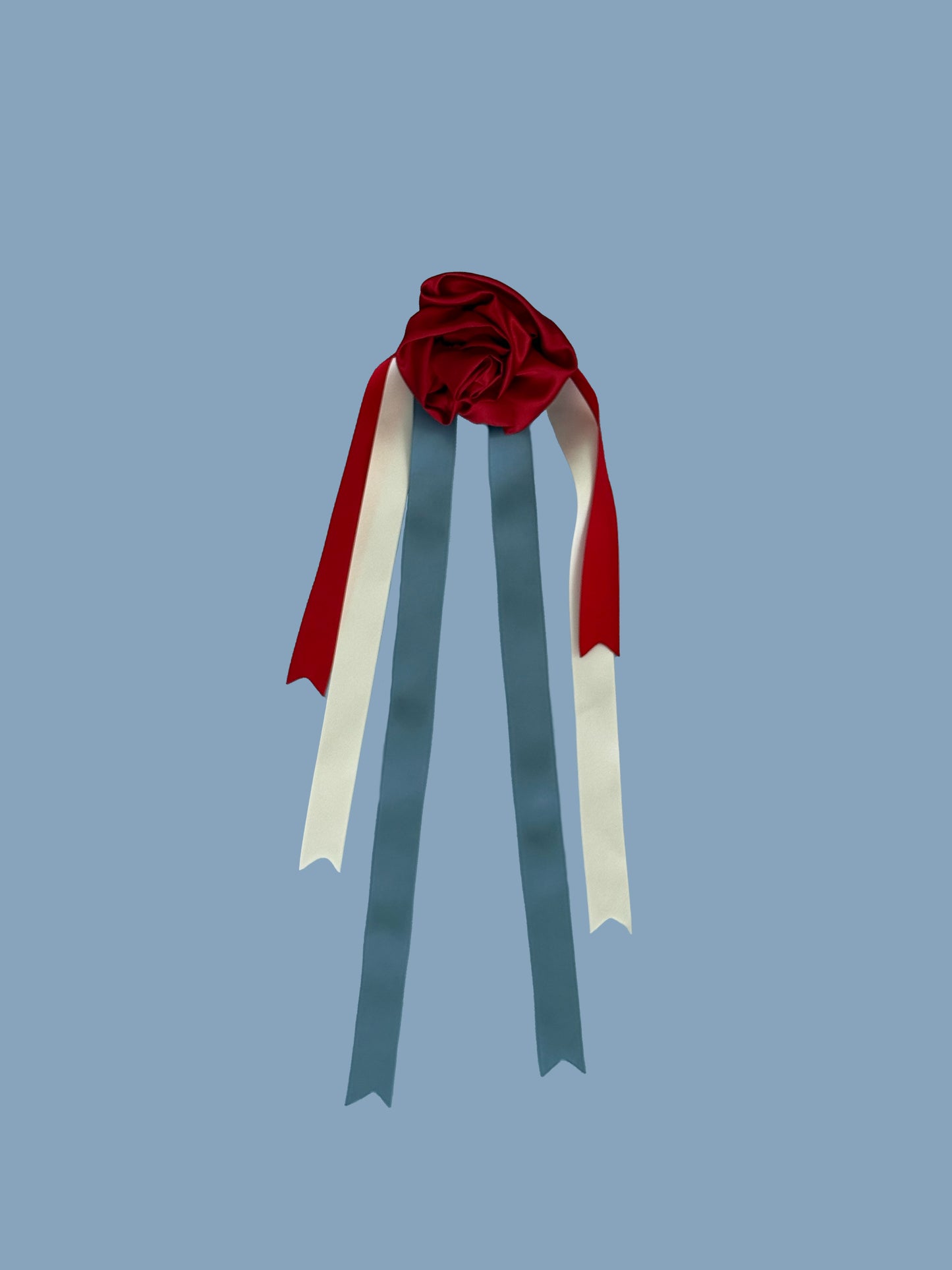 Award Ribbon Pin - Multi Red