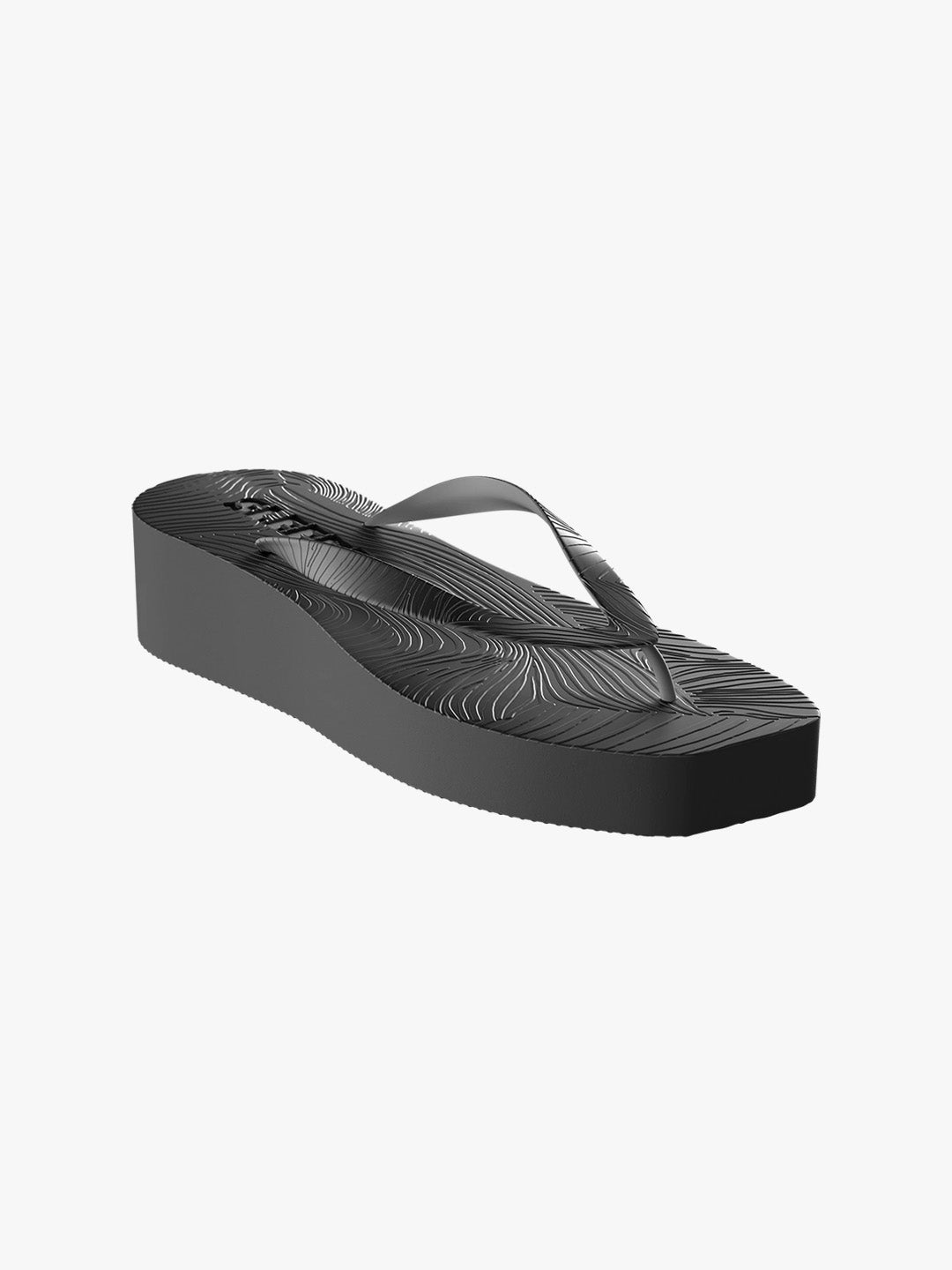 High Platform Sandal - Black
