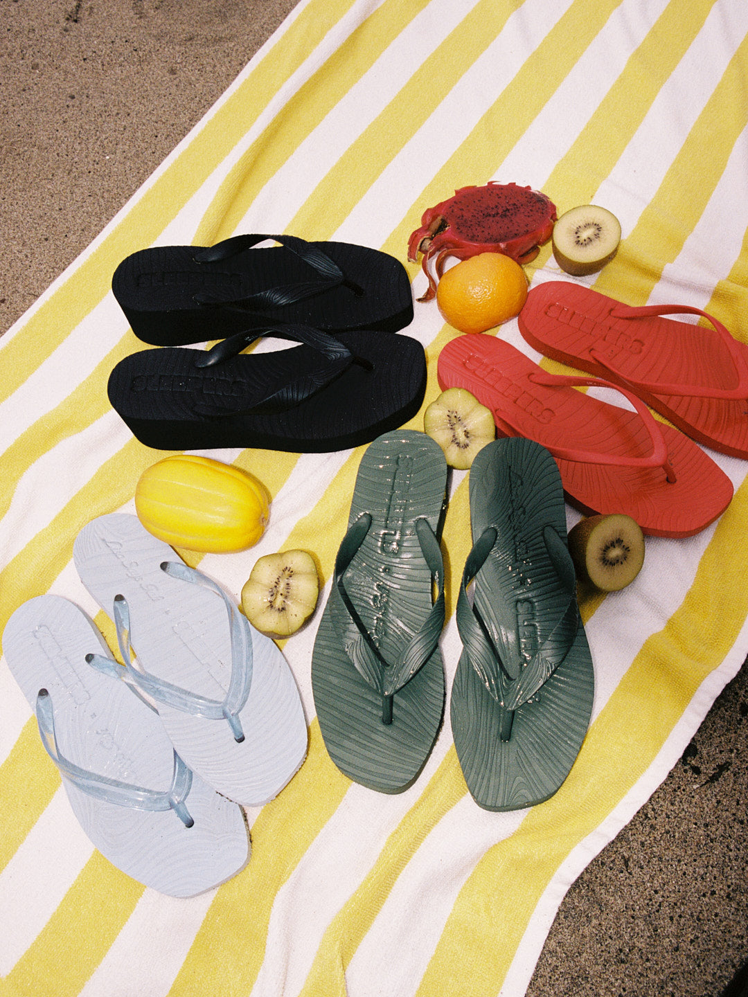 Tapered Sandal - Angel Blue/Clear