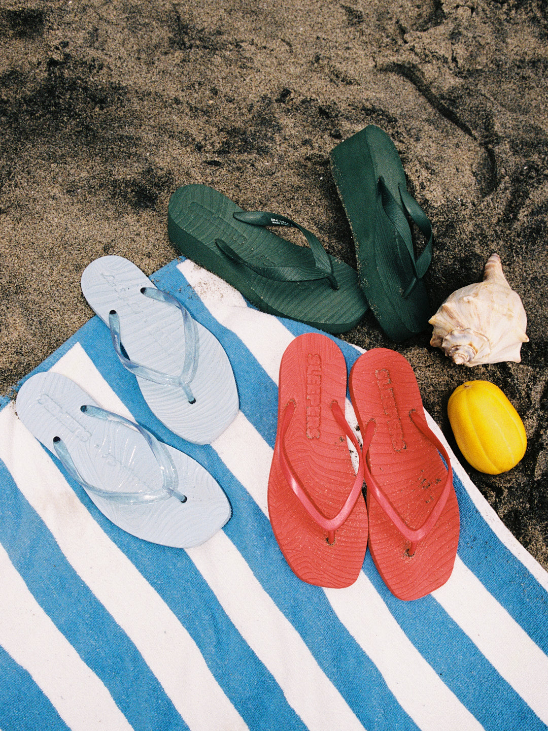 High Platform Sandal - Green