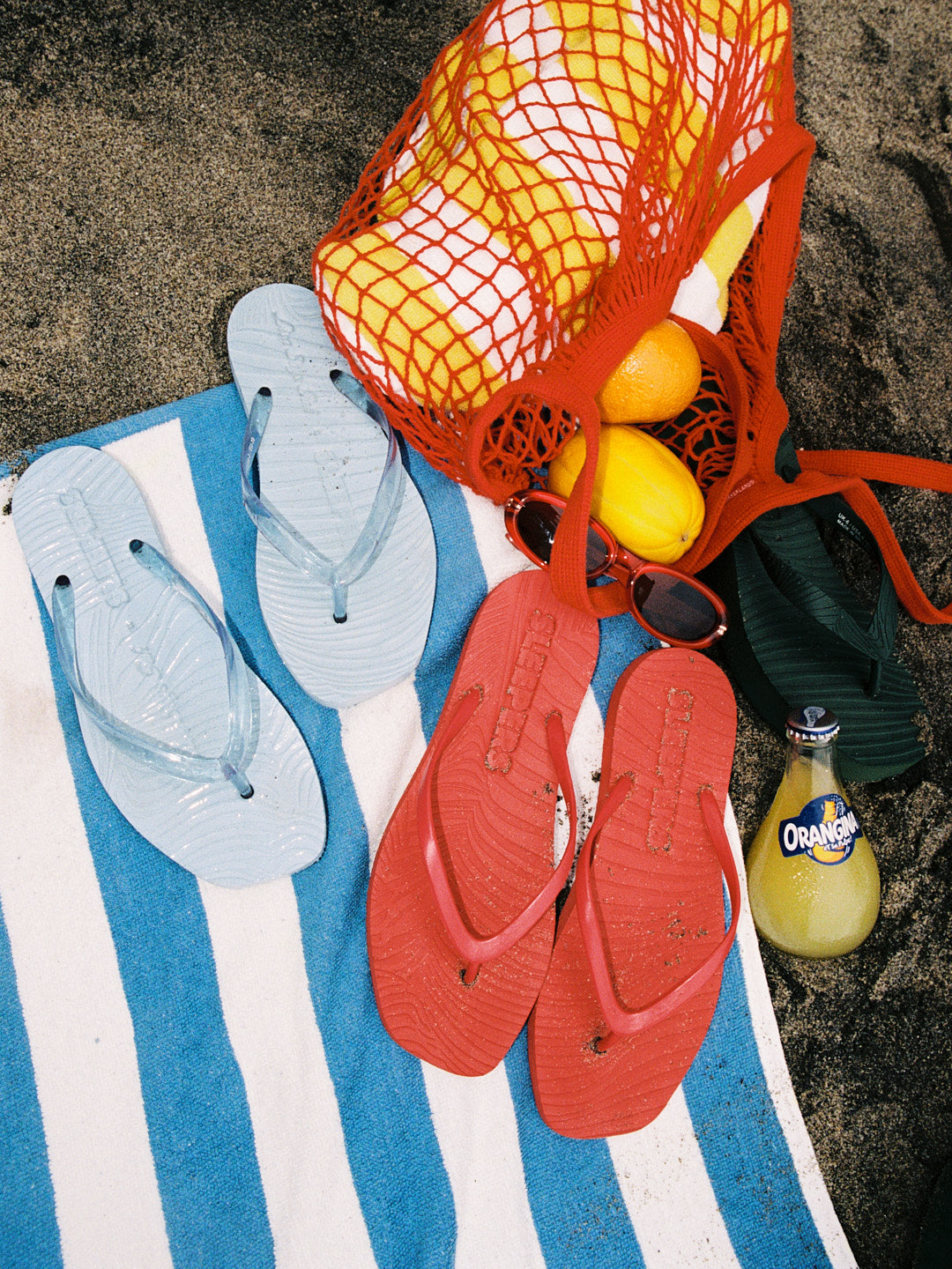 Tapered Sandal - Angel Blue/Clear