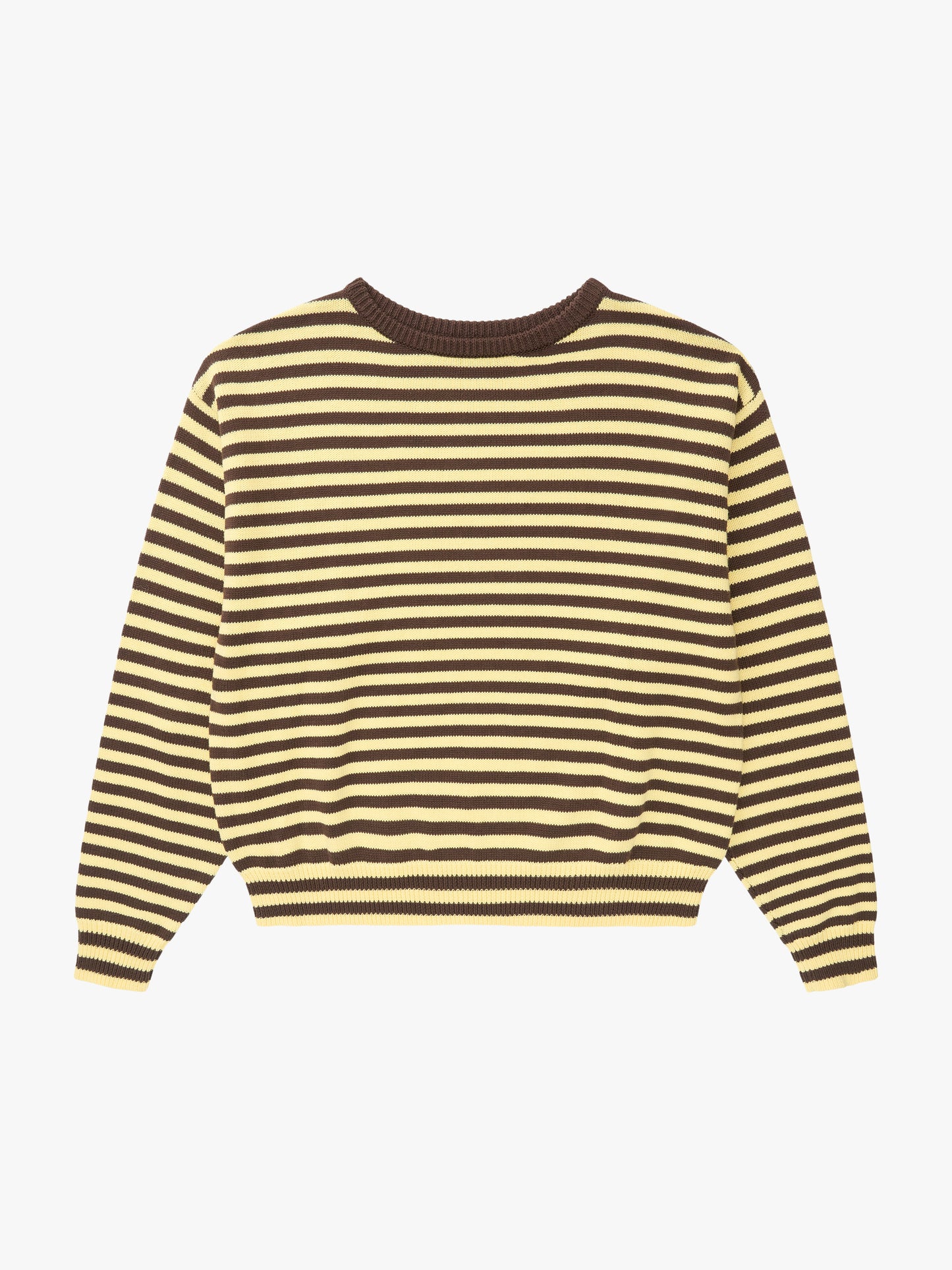 "I Can't Believe it's Not Vintage" Crewneck - Golden Stripe